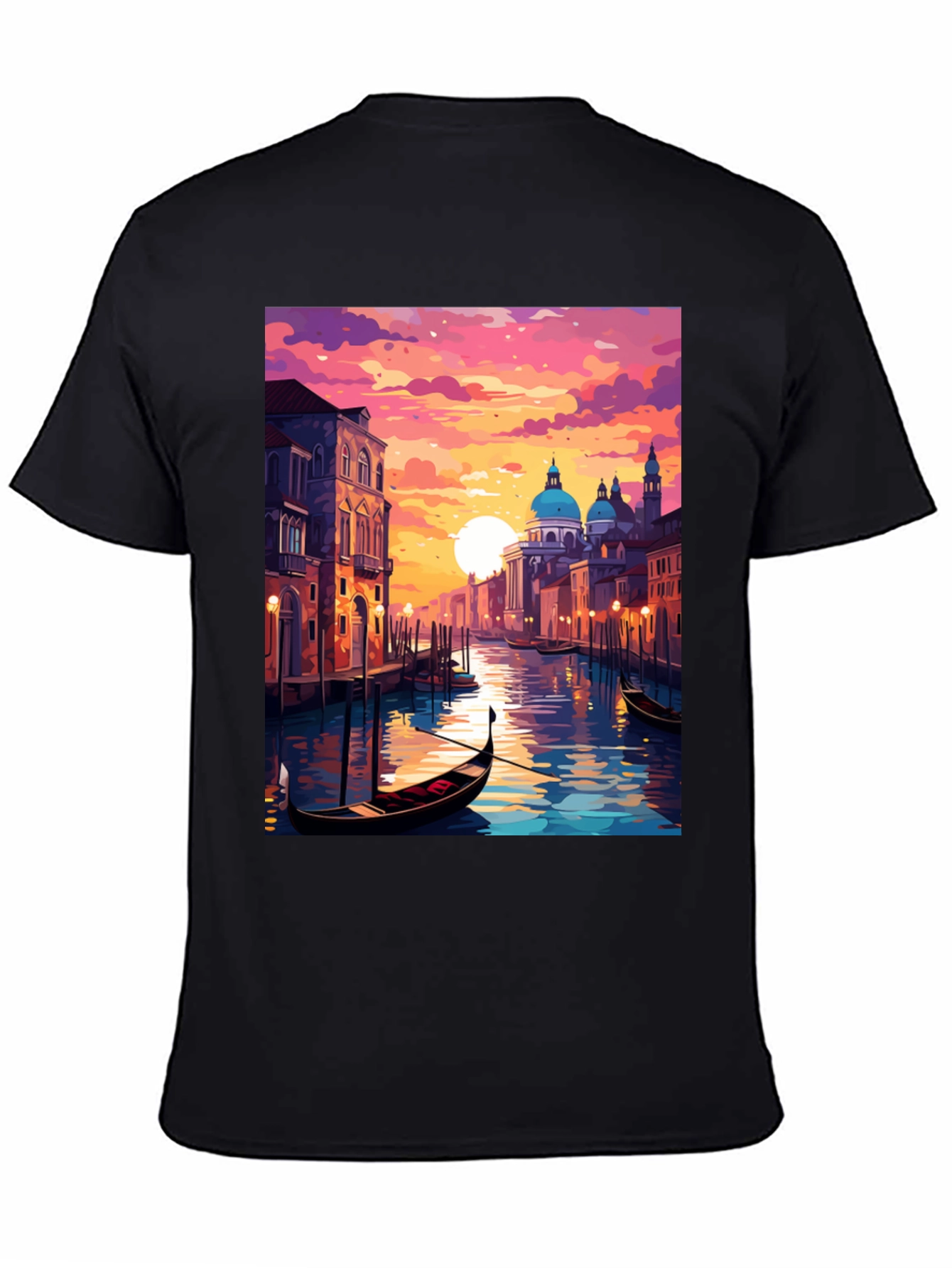 Venice Canal Art T-Shirt