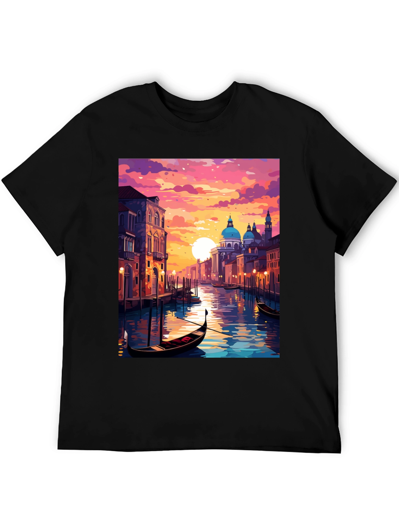 Venice Canal Art T-Shirt