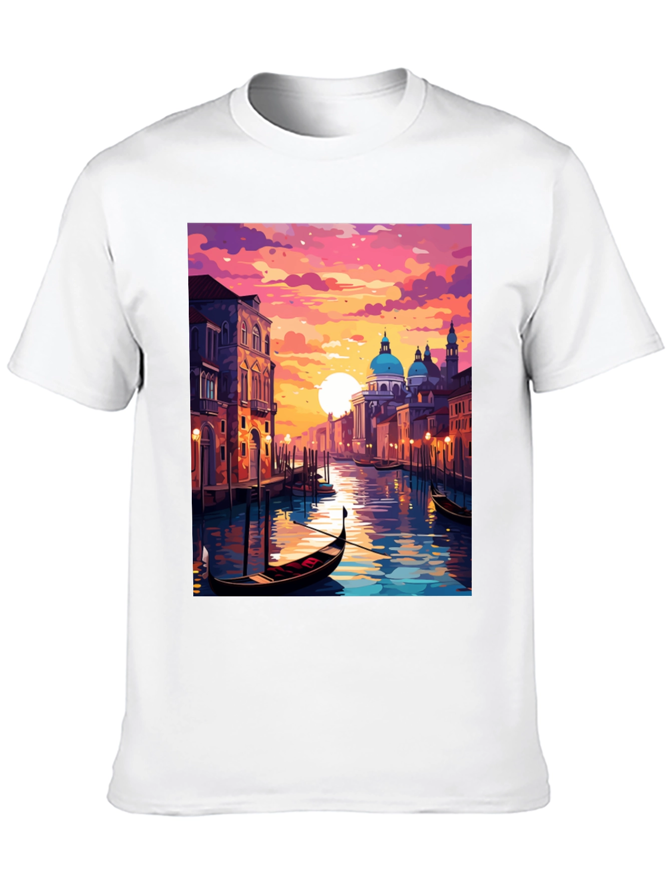 Venice Canal Art T-Shirt