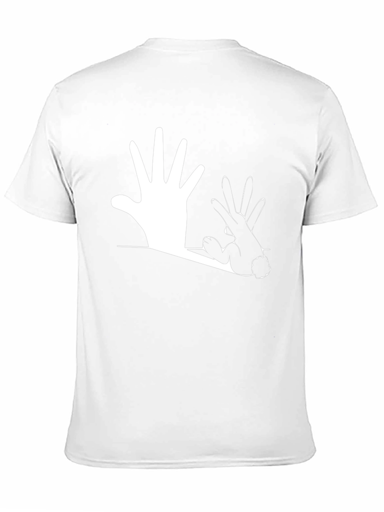 Hand Shadow Rabbit T-Shirt
