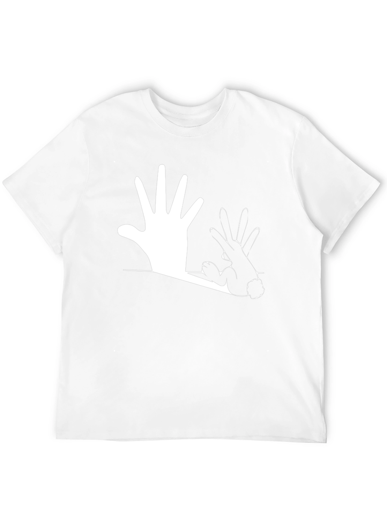 Hand Shadow Rabbit T-Shirt