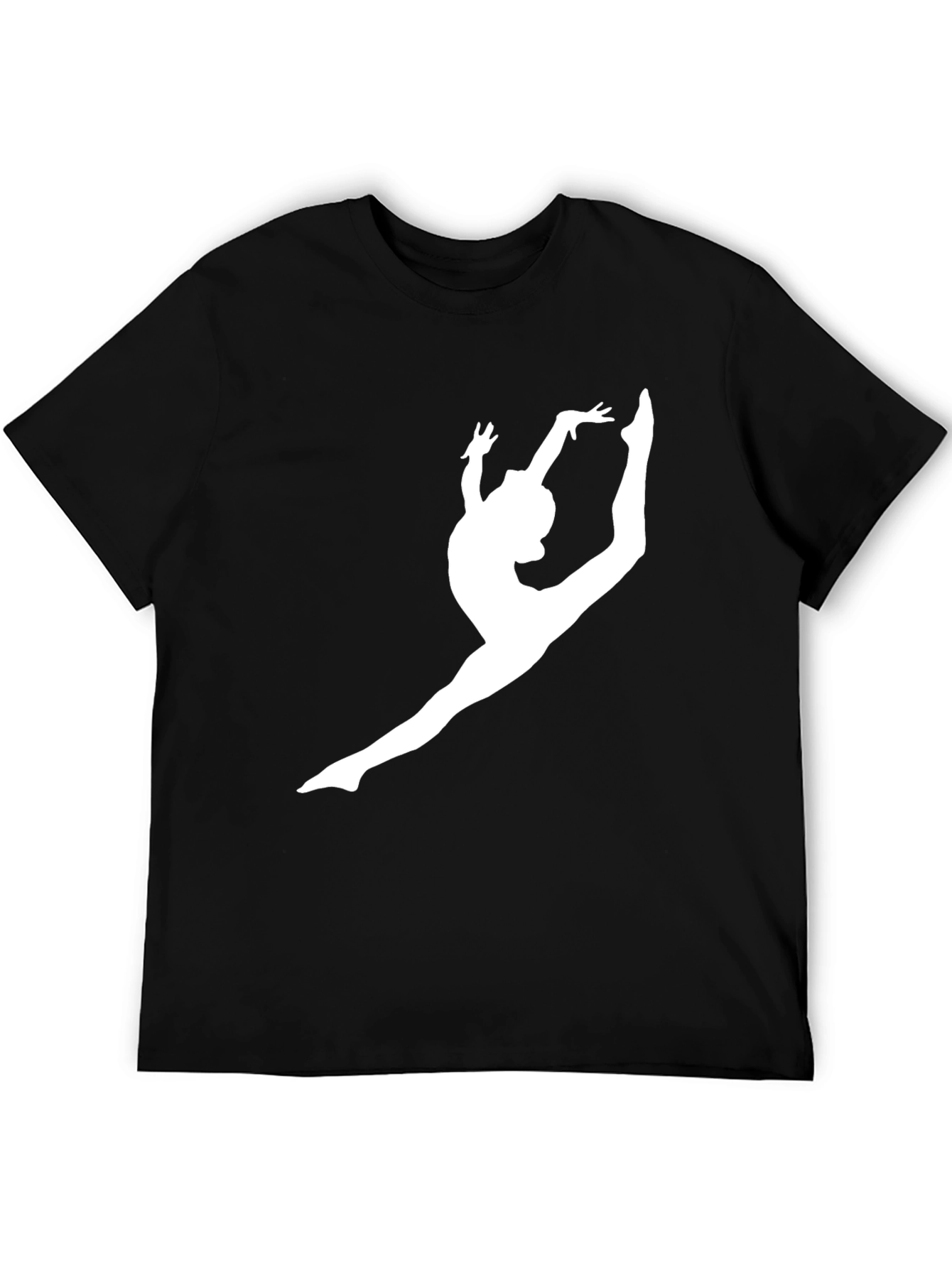 Gymnastics Silhouette Black Tee