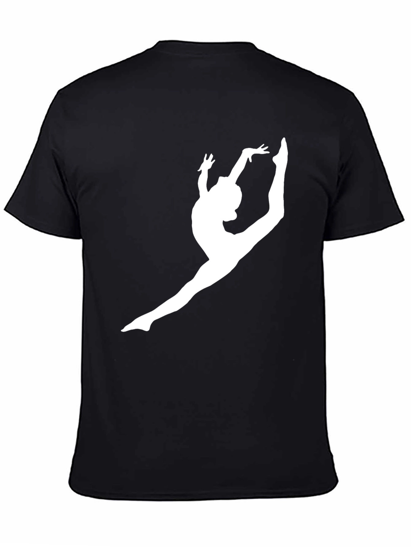 Gymnastics Silhouette Black Tee
