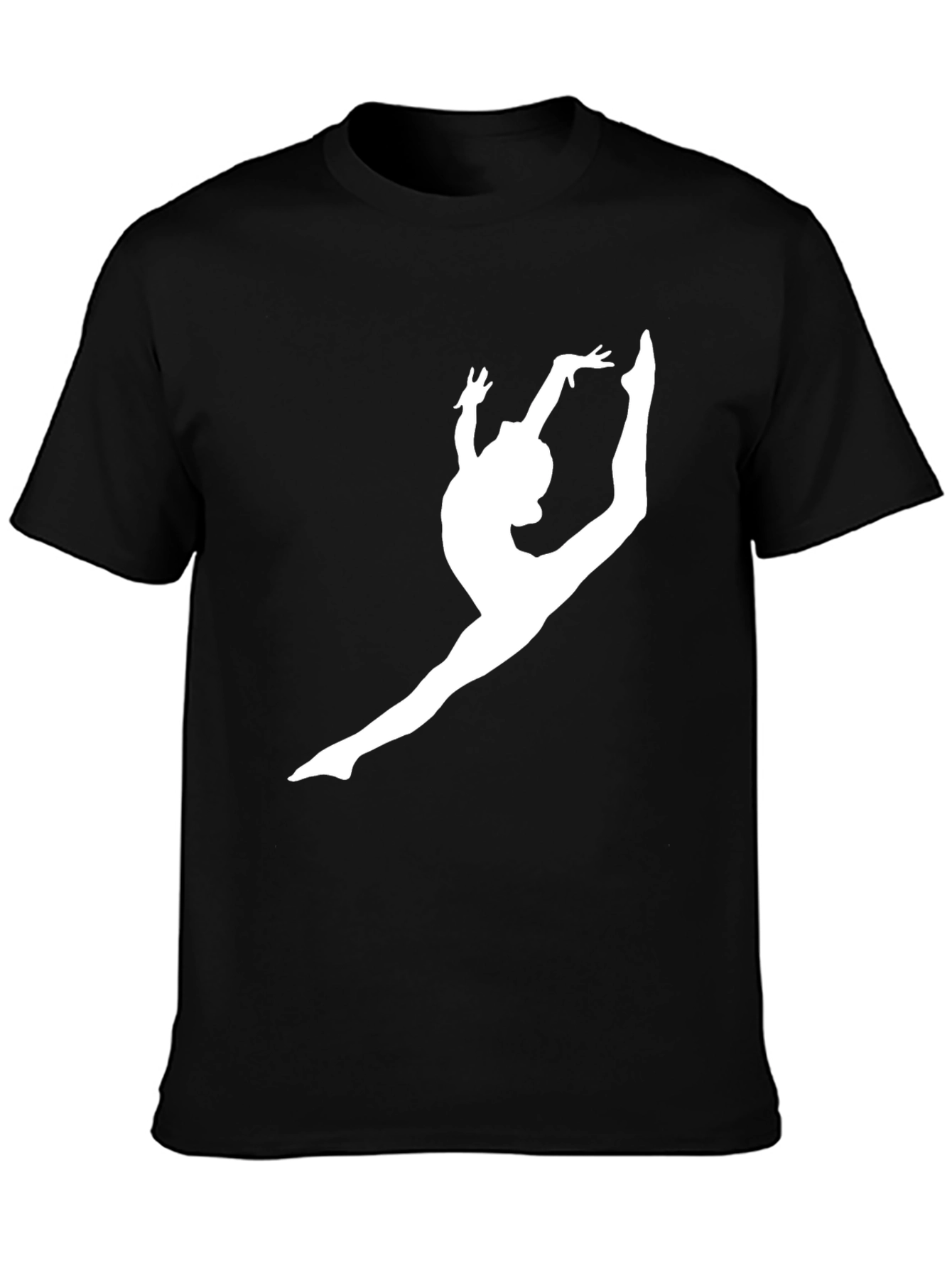 Gymnastics Silhouette Black Tee