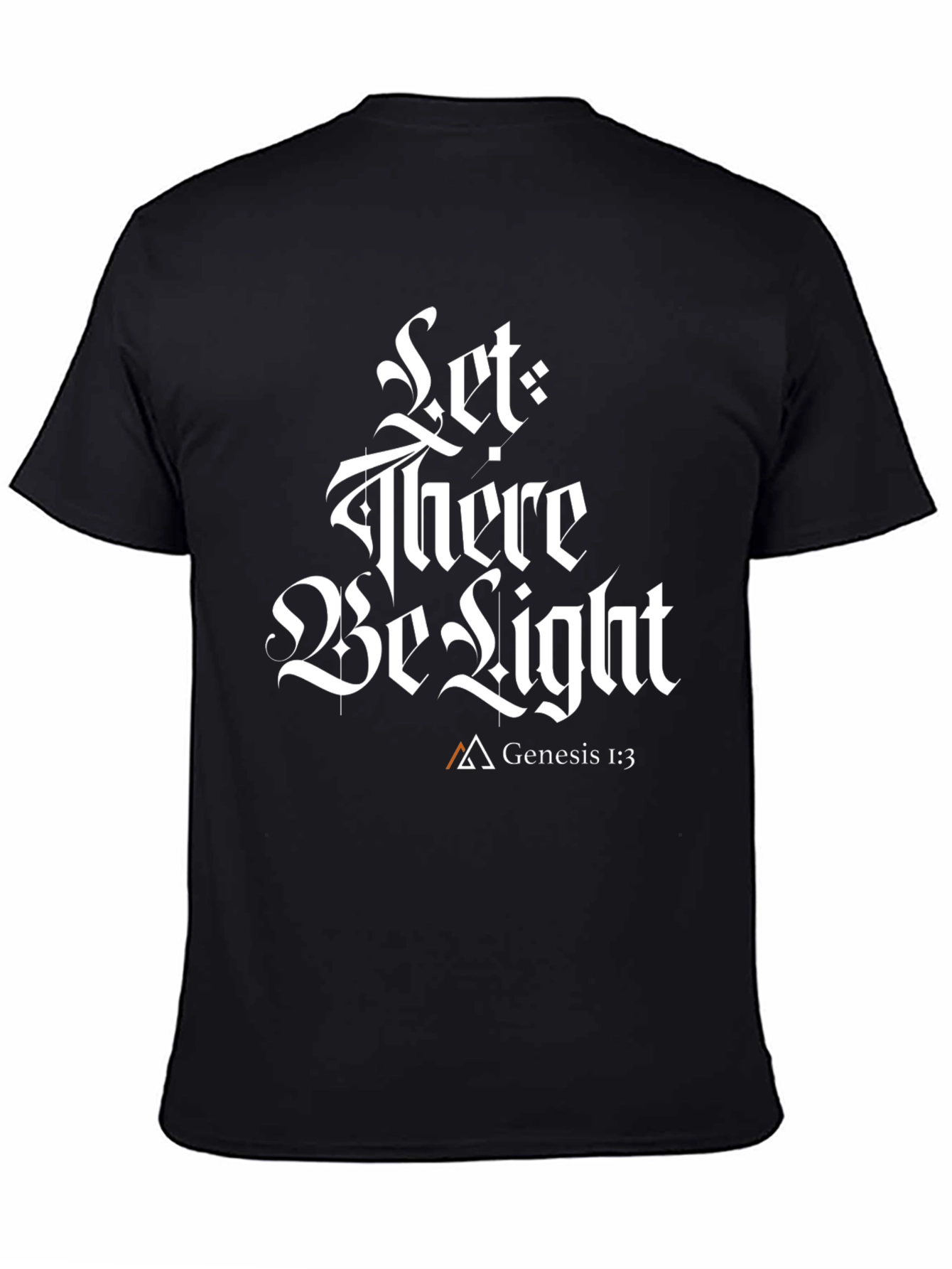 Let There Be Light Graphic Tee - Genesis 1:3