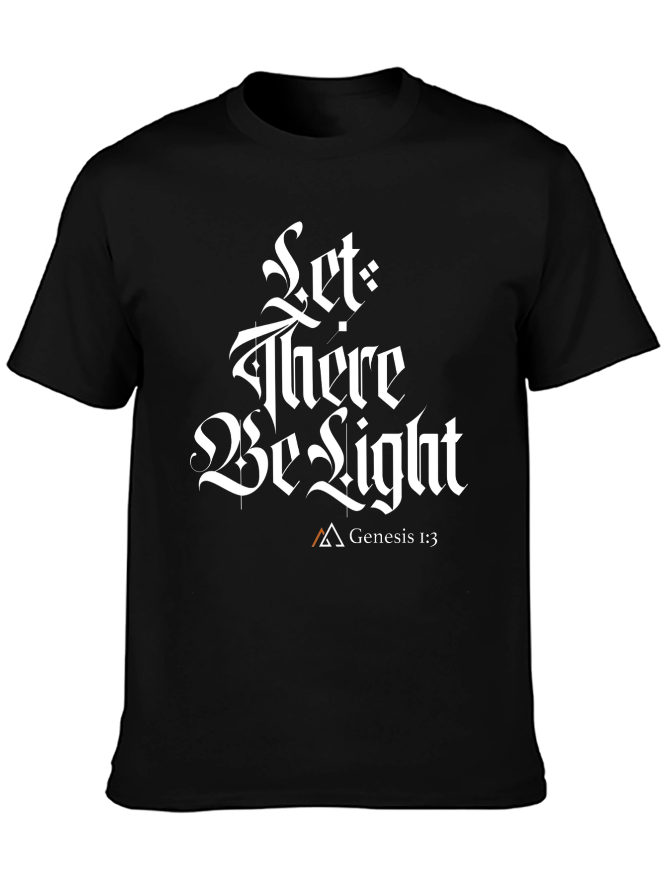 Let There Be Light Graphic Tee - Genesis 1:3