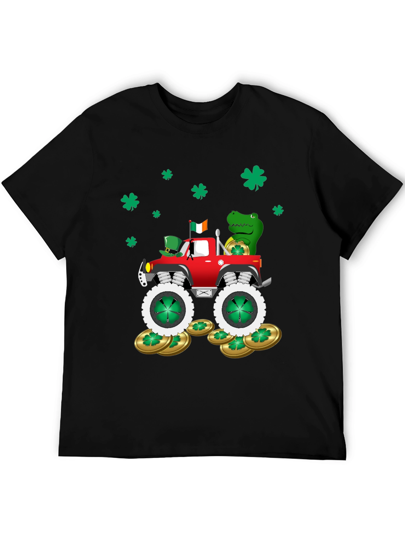 St. Patricks Day Monster Truck T-Shirt