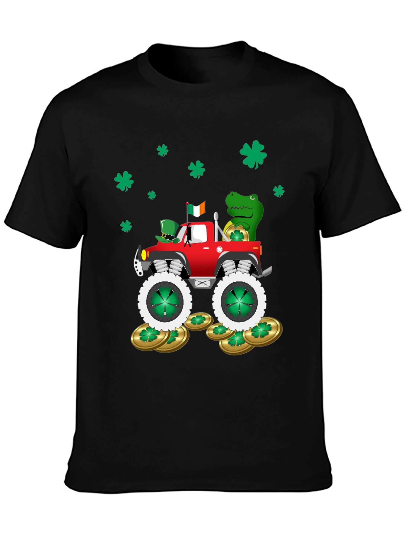 St. Patricks Day Monster Truck T-Shirt