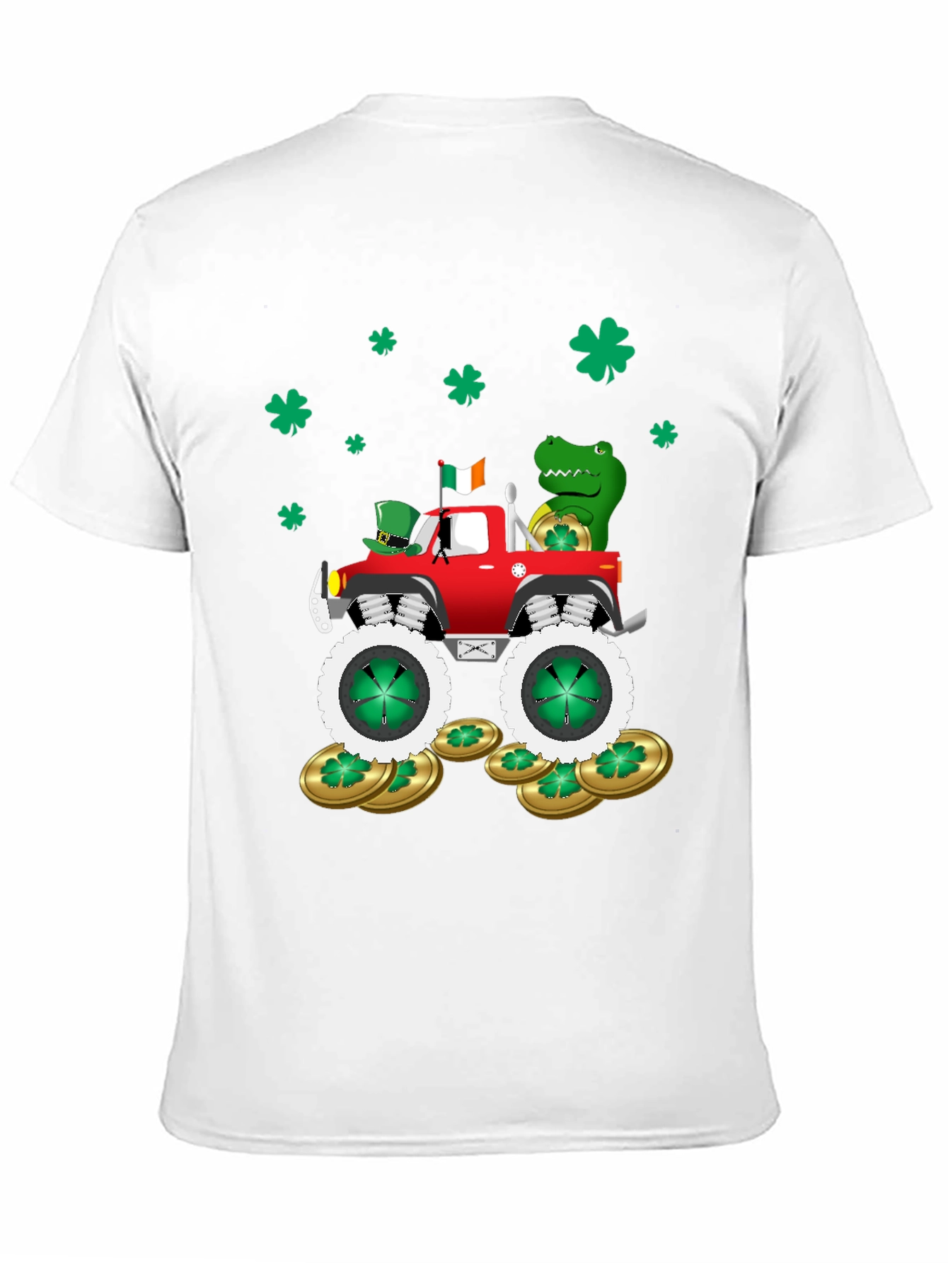 St. Patricks Day Monster Truck T-Shirt