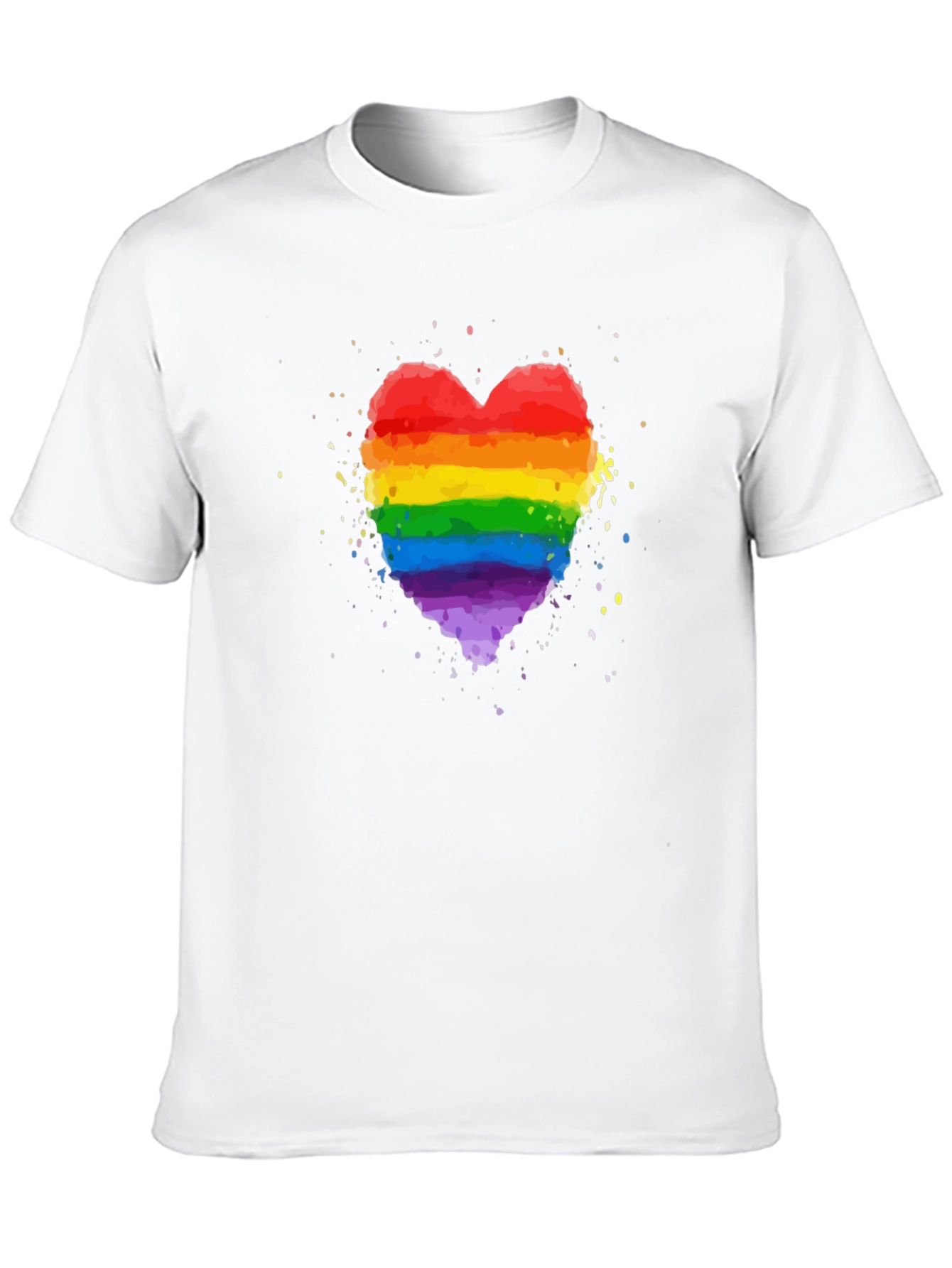 Rainbow Heart Graphic Tee