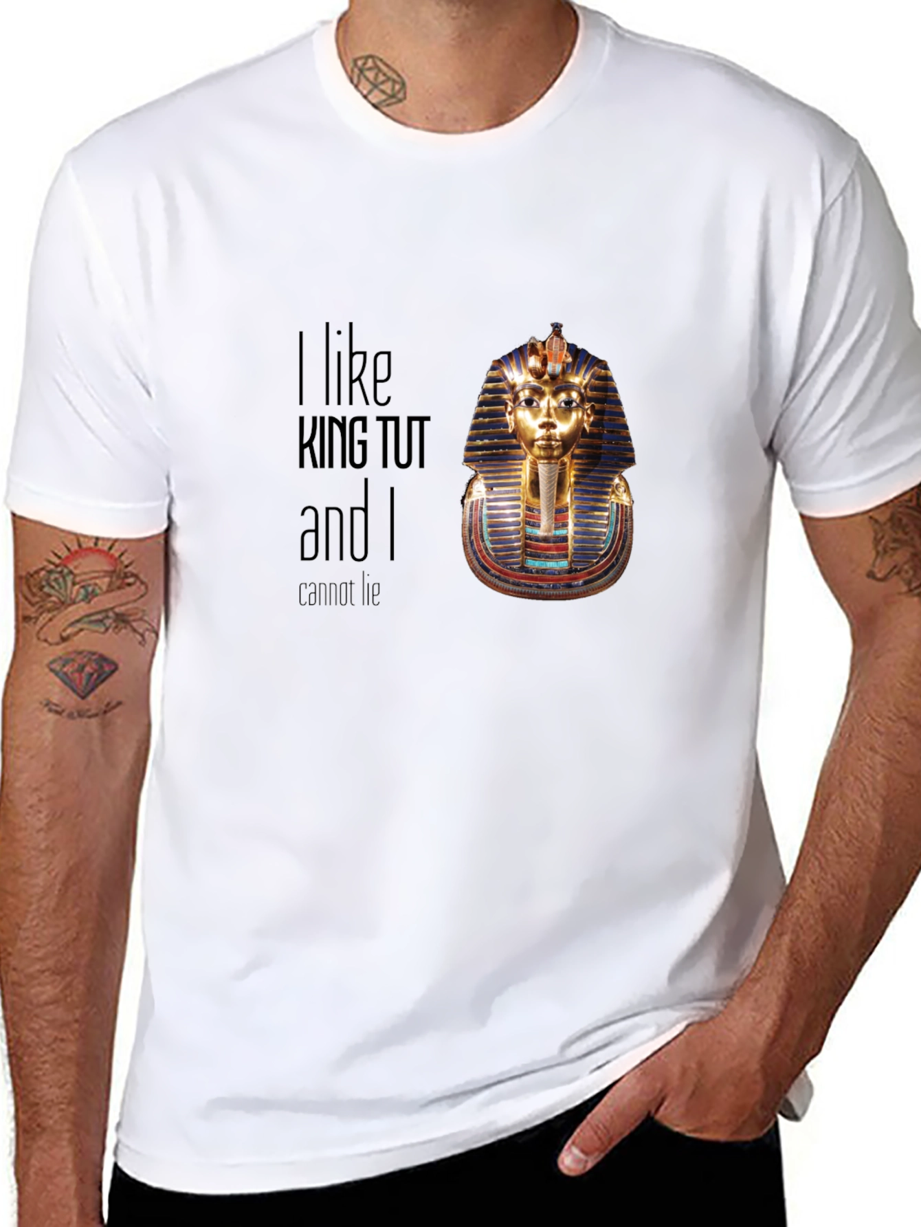 King Tut Graphic T-Shirt - Funny Egypt Tee