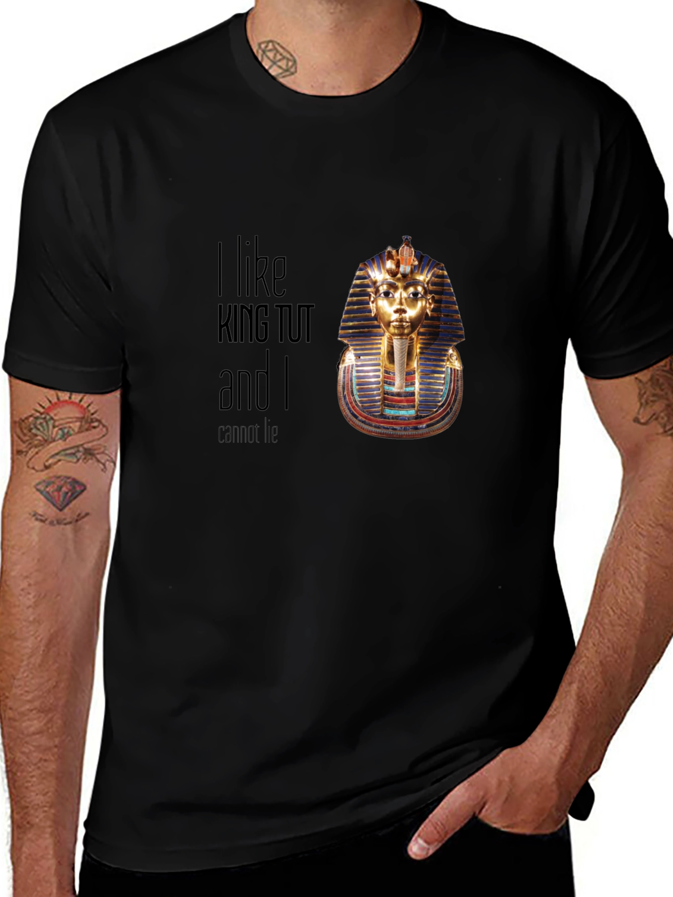 King Tut Graphic T-Shirt - Funny Egypt Tee