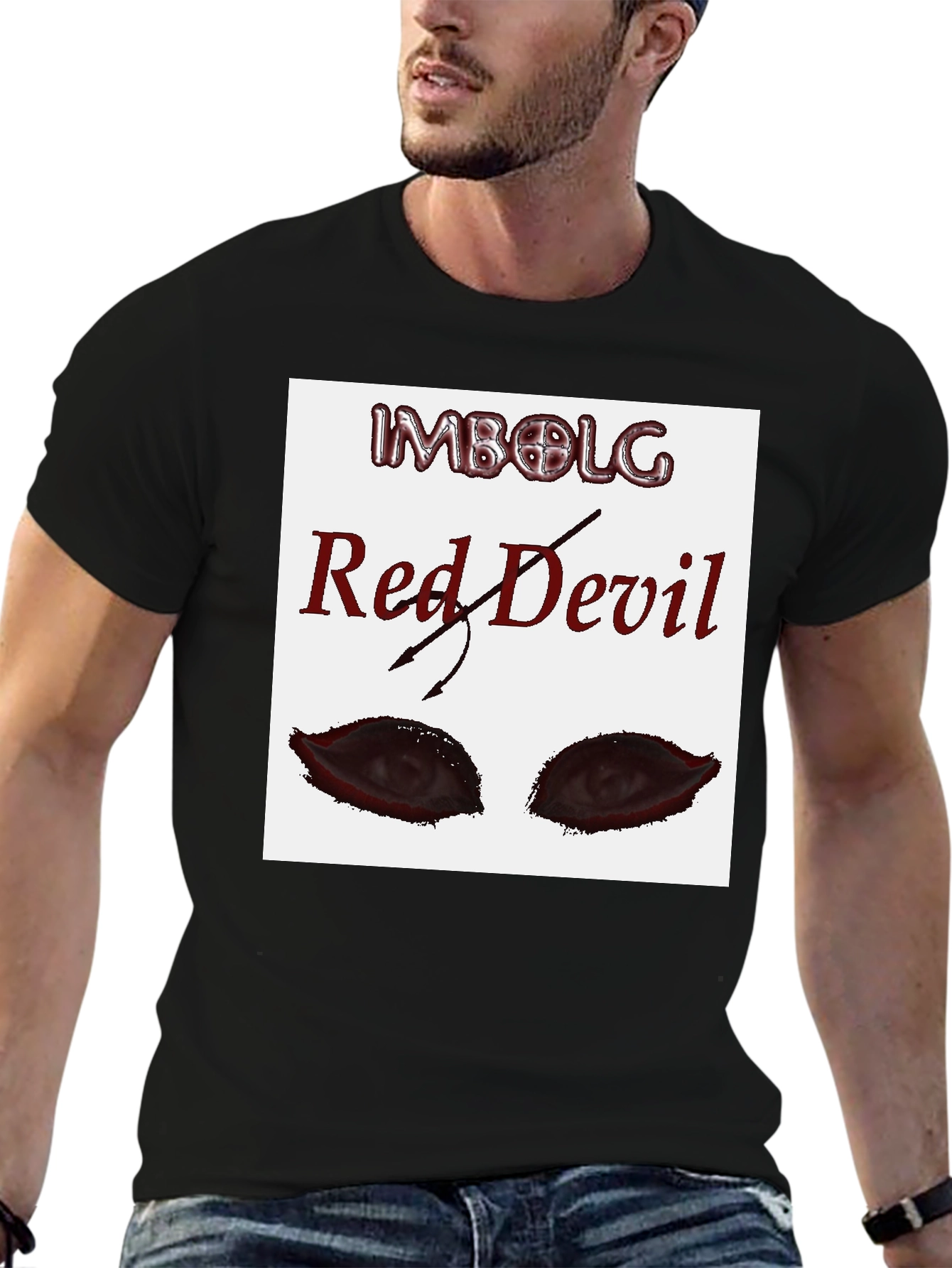 Imbolg Red Devil Graphic T-Shirt