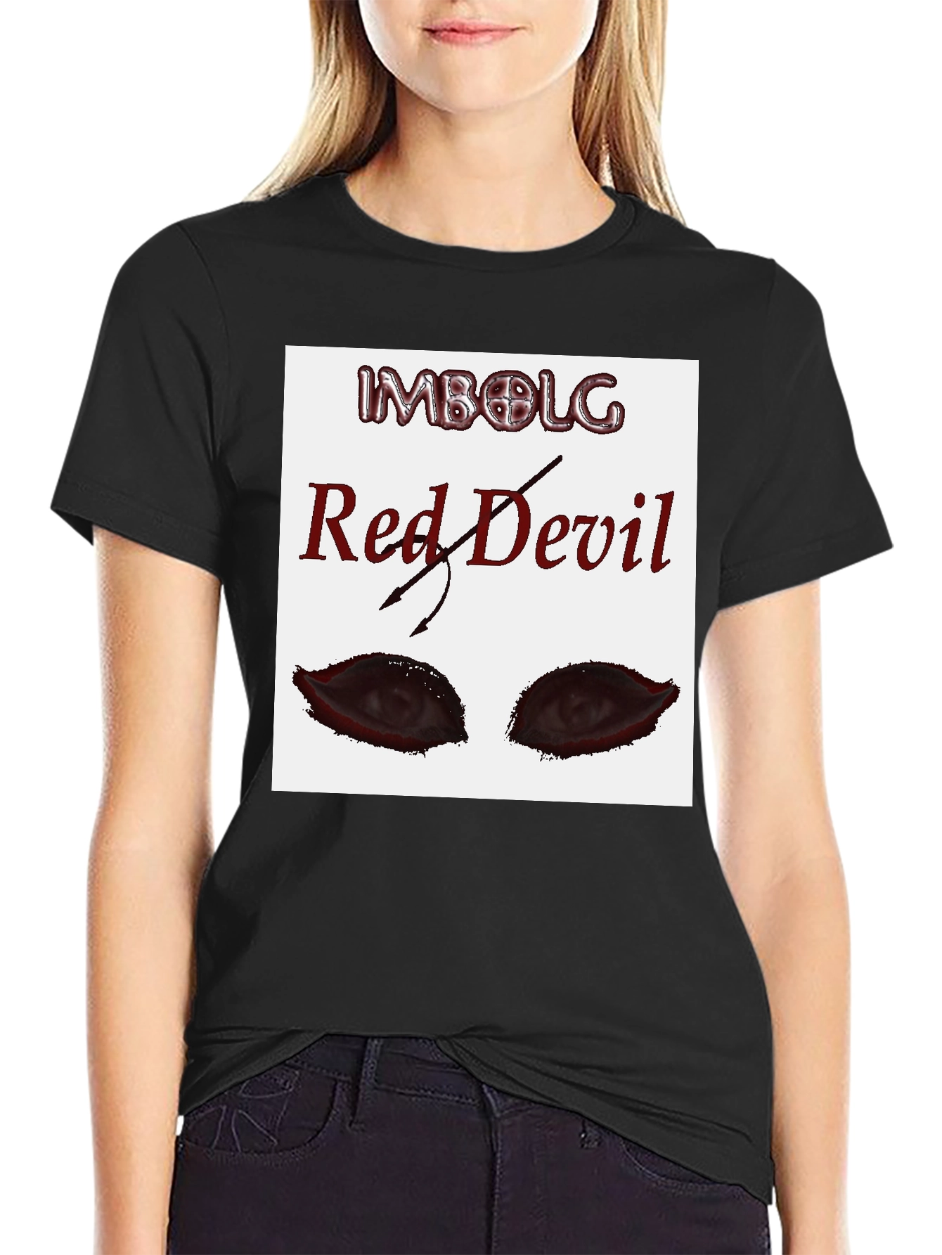 Imbolg Red Devil Graphic T-Shirt