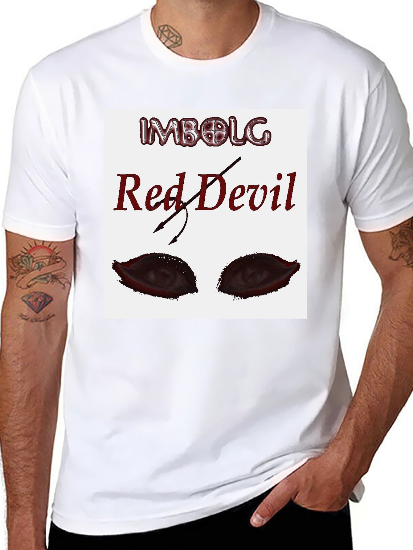 Imbolg Red Devil Graphic T-Shirt