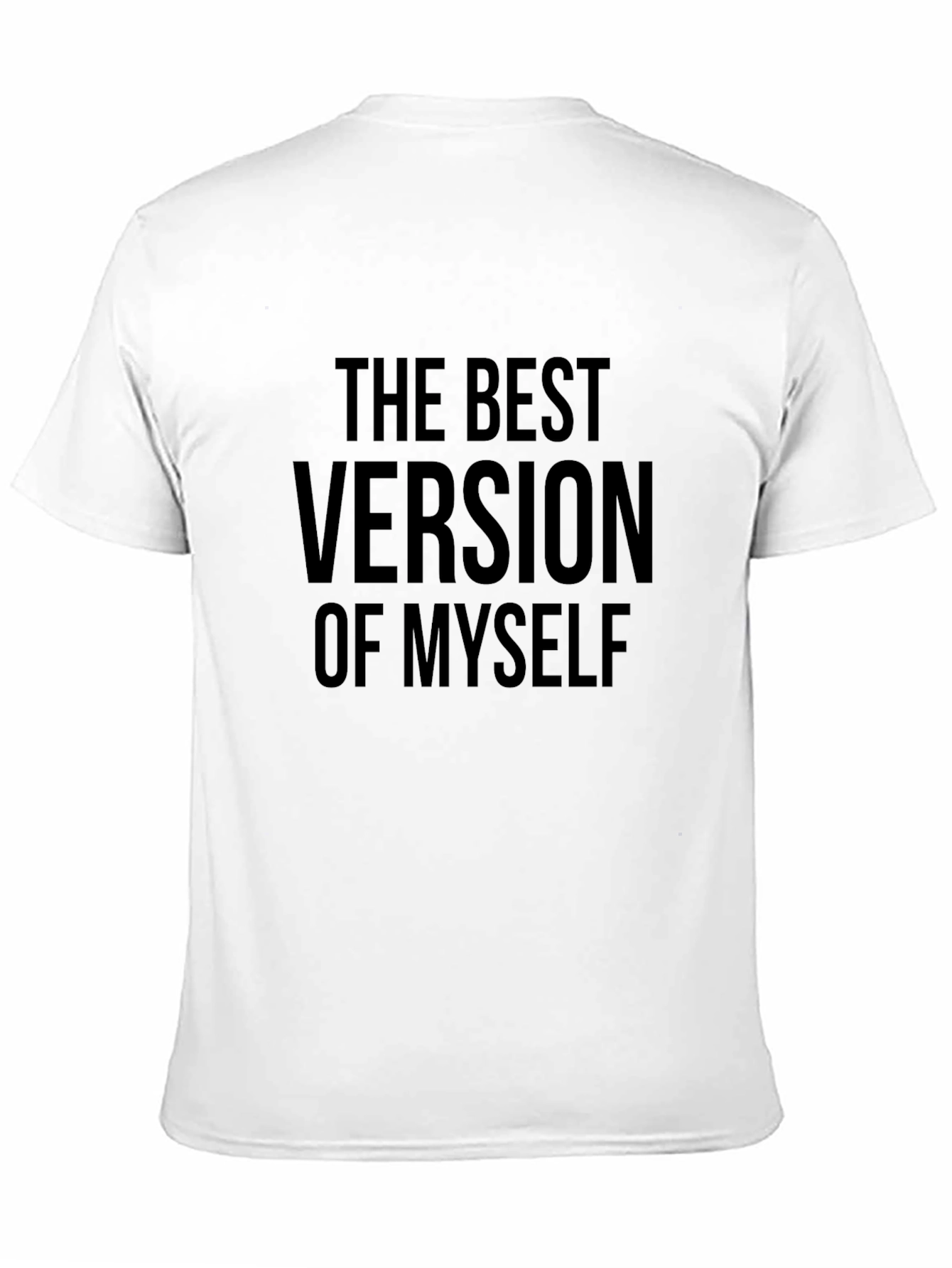 The Best Version of Myself Graphic Tee - Black