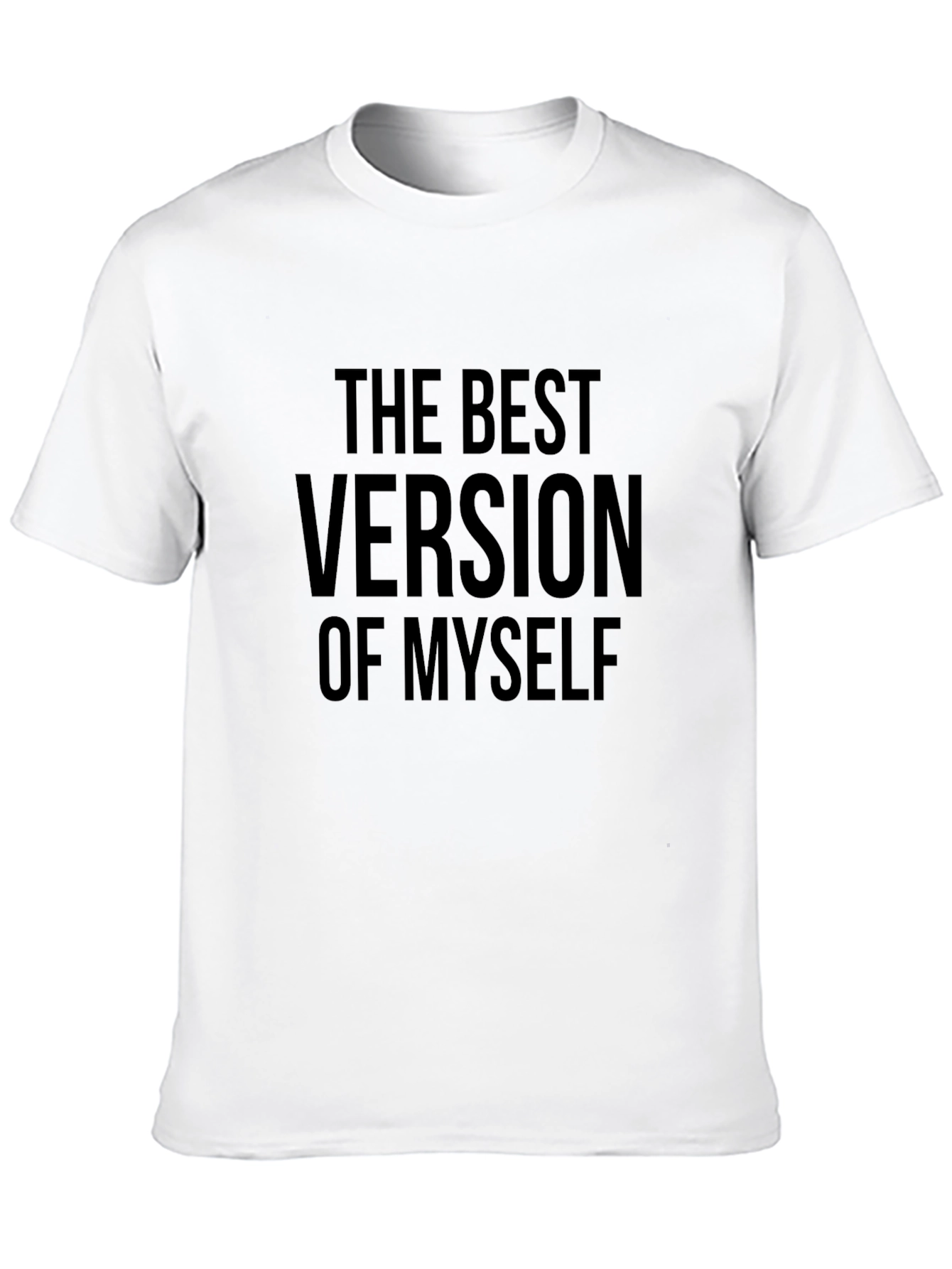The Best Version of Myself Graphic Tee - Black