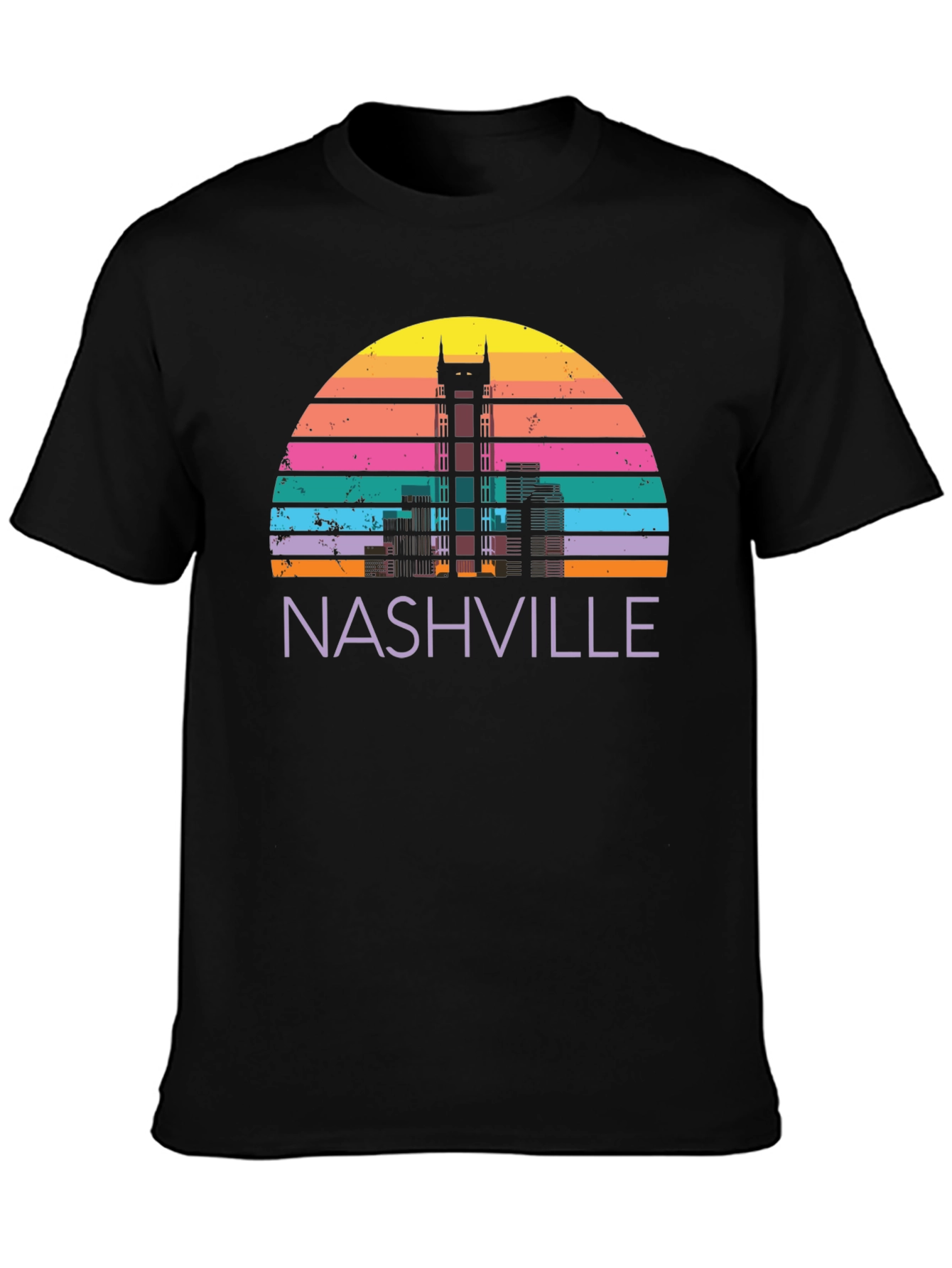 Nashville Retro Skyline T-Shirt