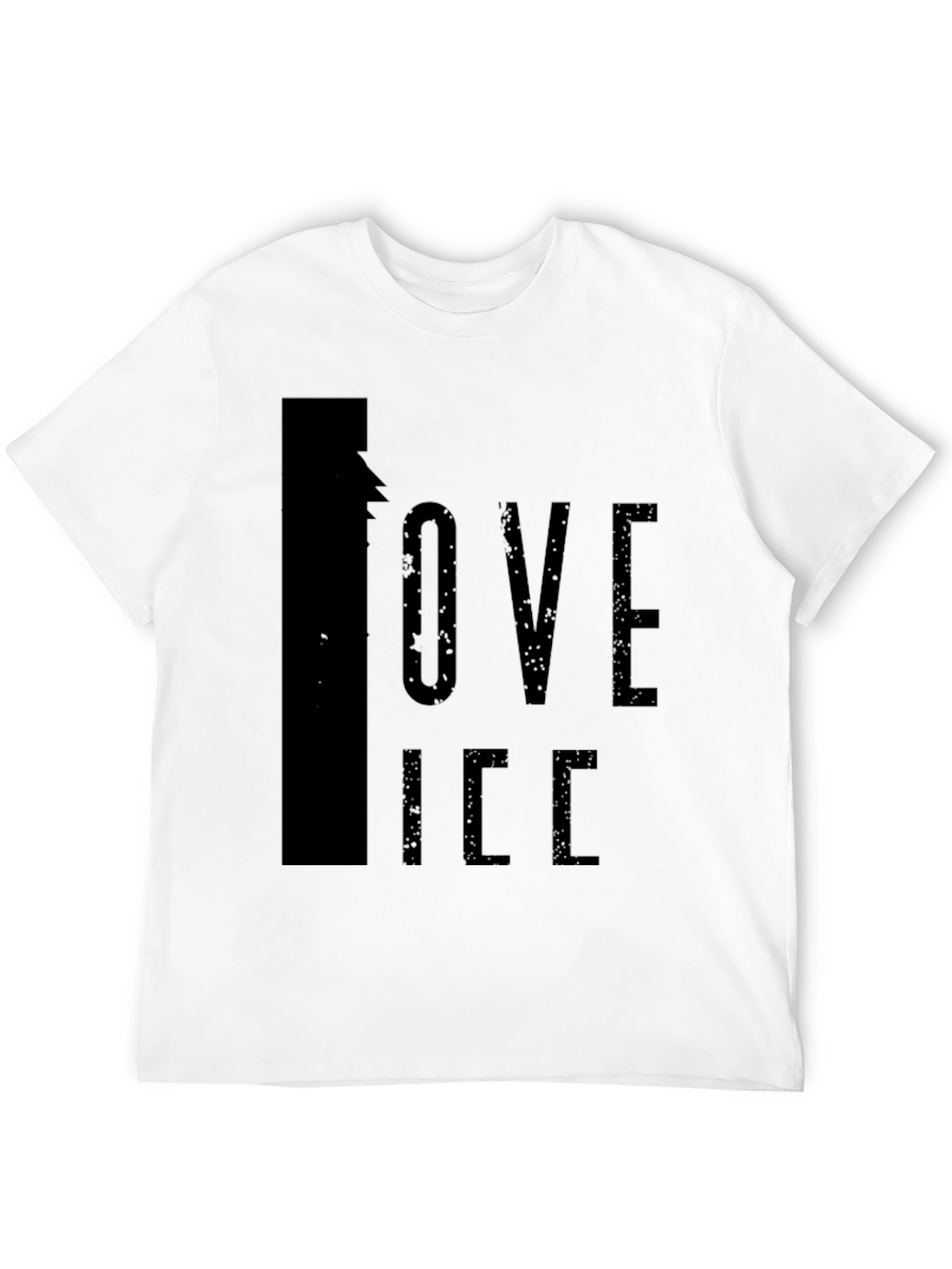 Love Ice Black T-Shirt