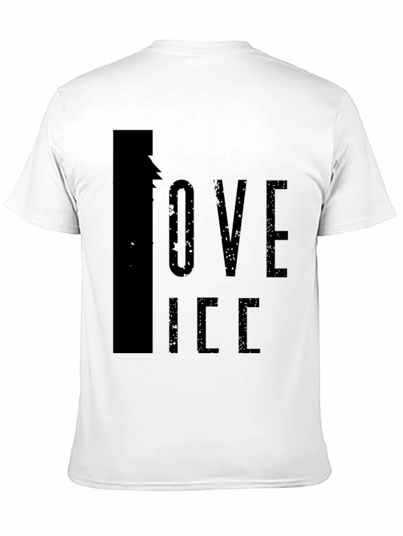 Love Ice Black T-Shirt