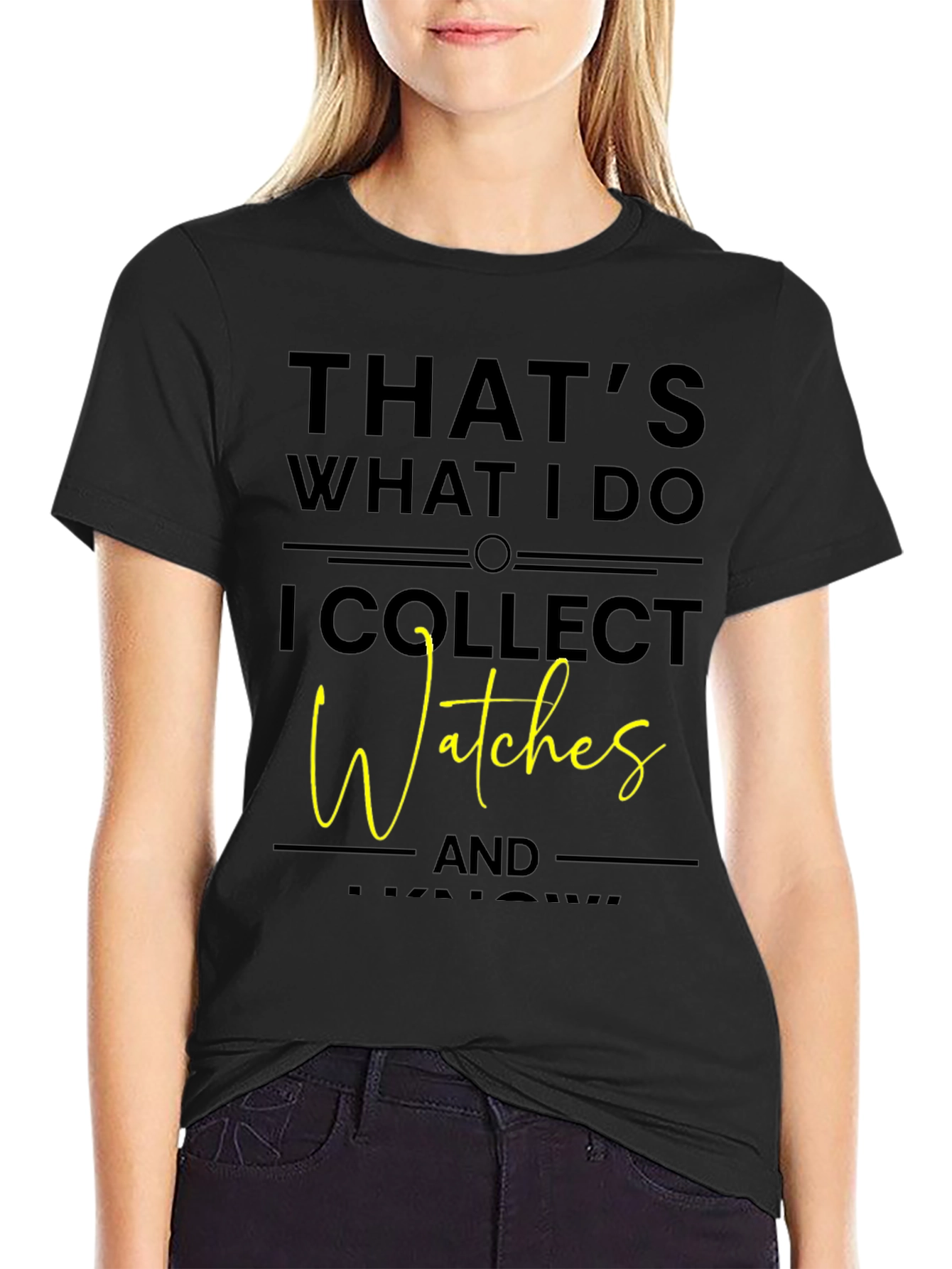 Watches Collector T-Shirt - Funny Hobby Tee
