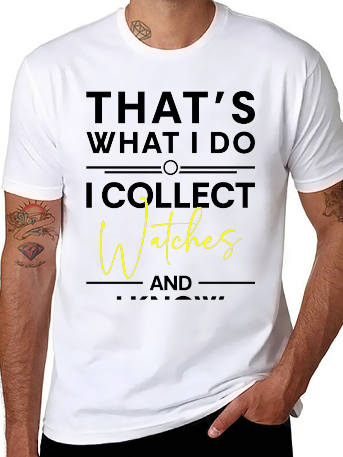 Watches Collector T-Shirt - Funny Hobby Tee