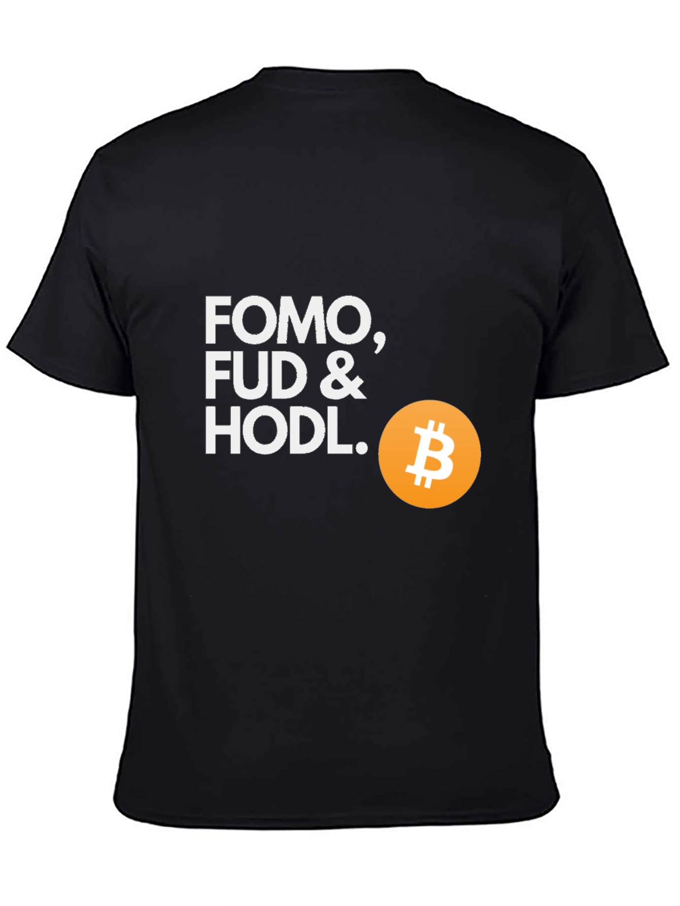 FOMO FUD & HODL Bitcoin T-Shirt