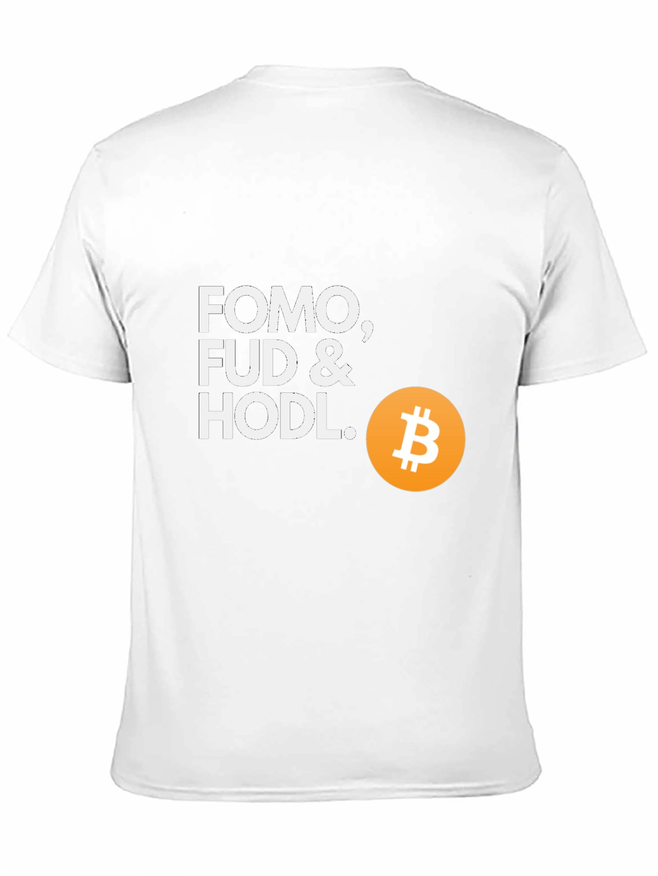 FOMO FUD & HODL Bitcoin T-Shirt