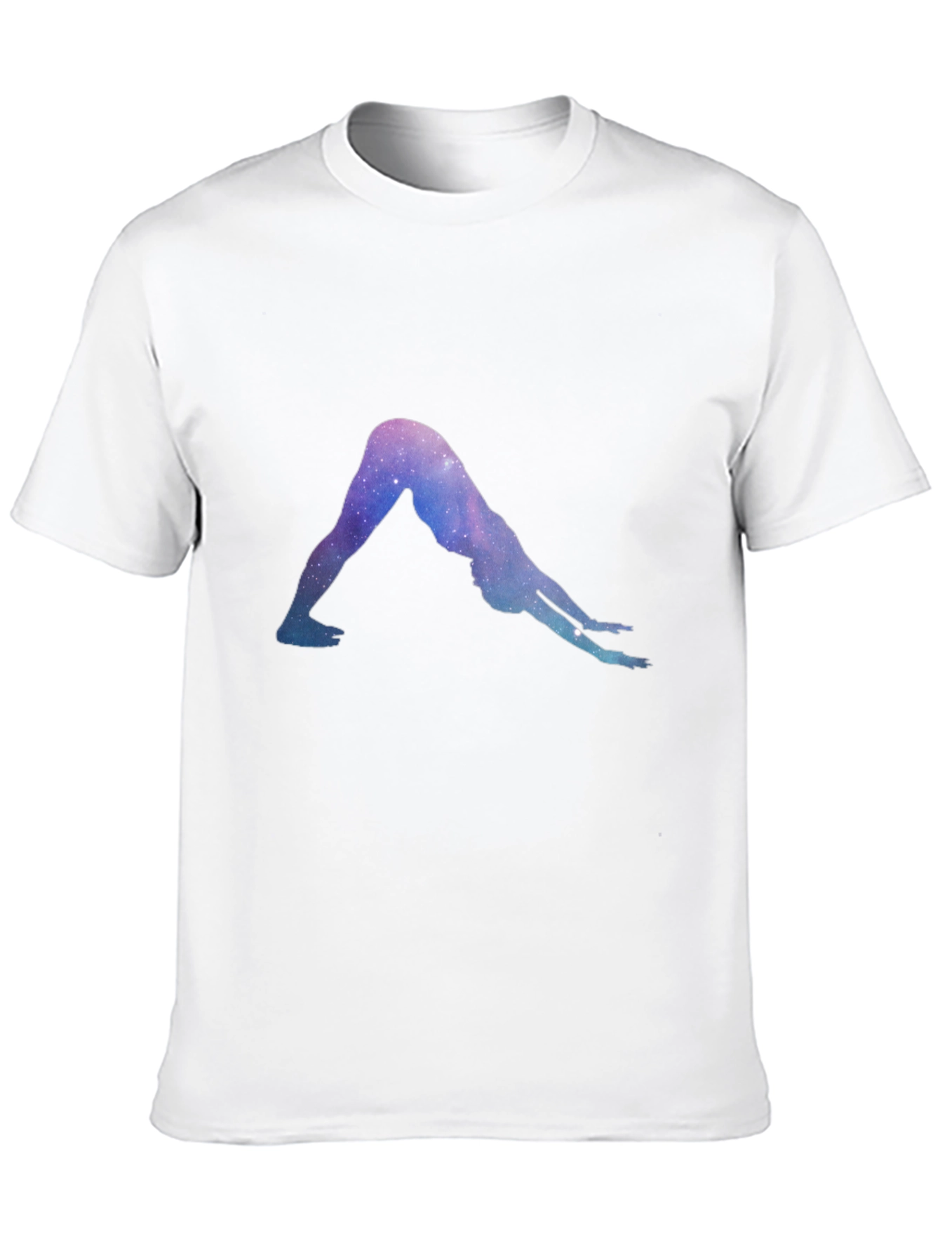 Yoga Galaxy Black T-Shirt