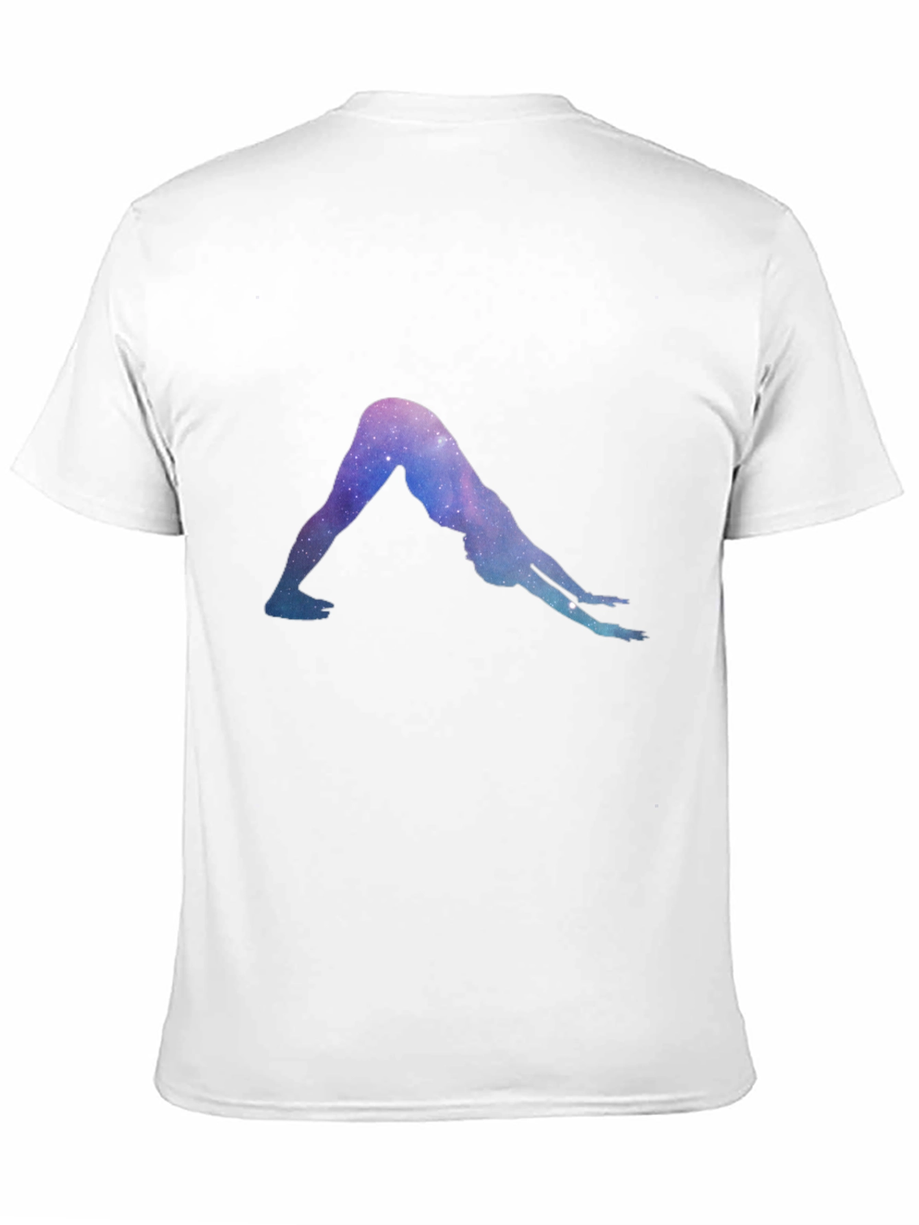 Yoga Galaxy Black T-Shirt