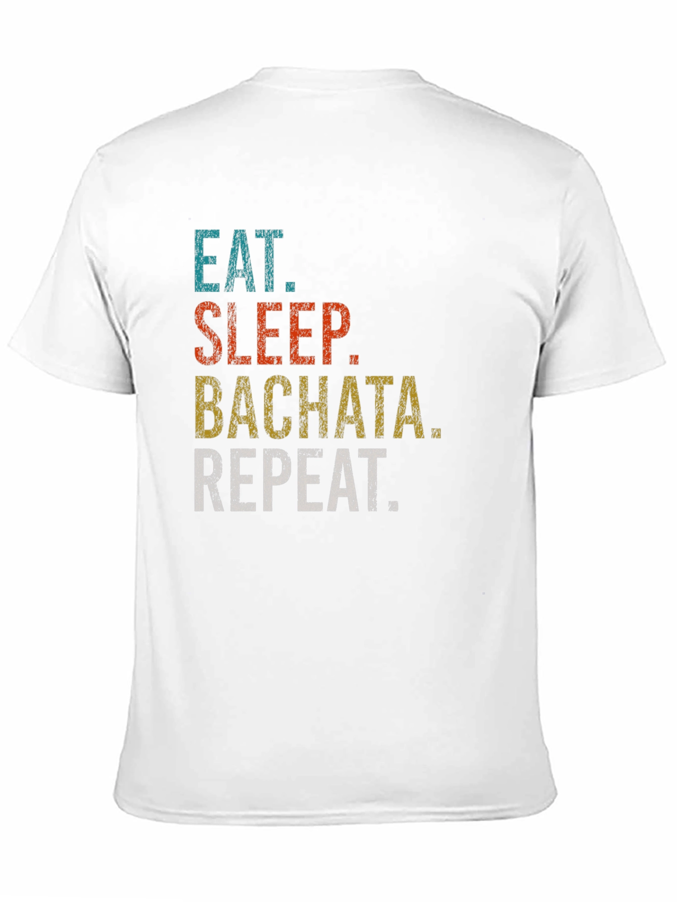 Eat Sleep Bachata Repeat Graphic T-Shirt
