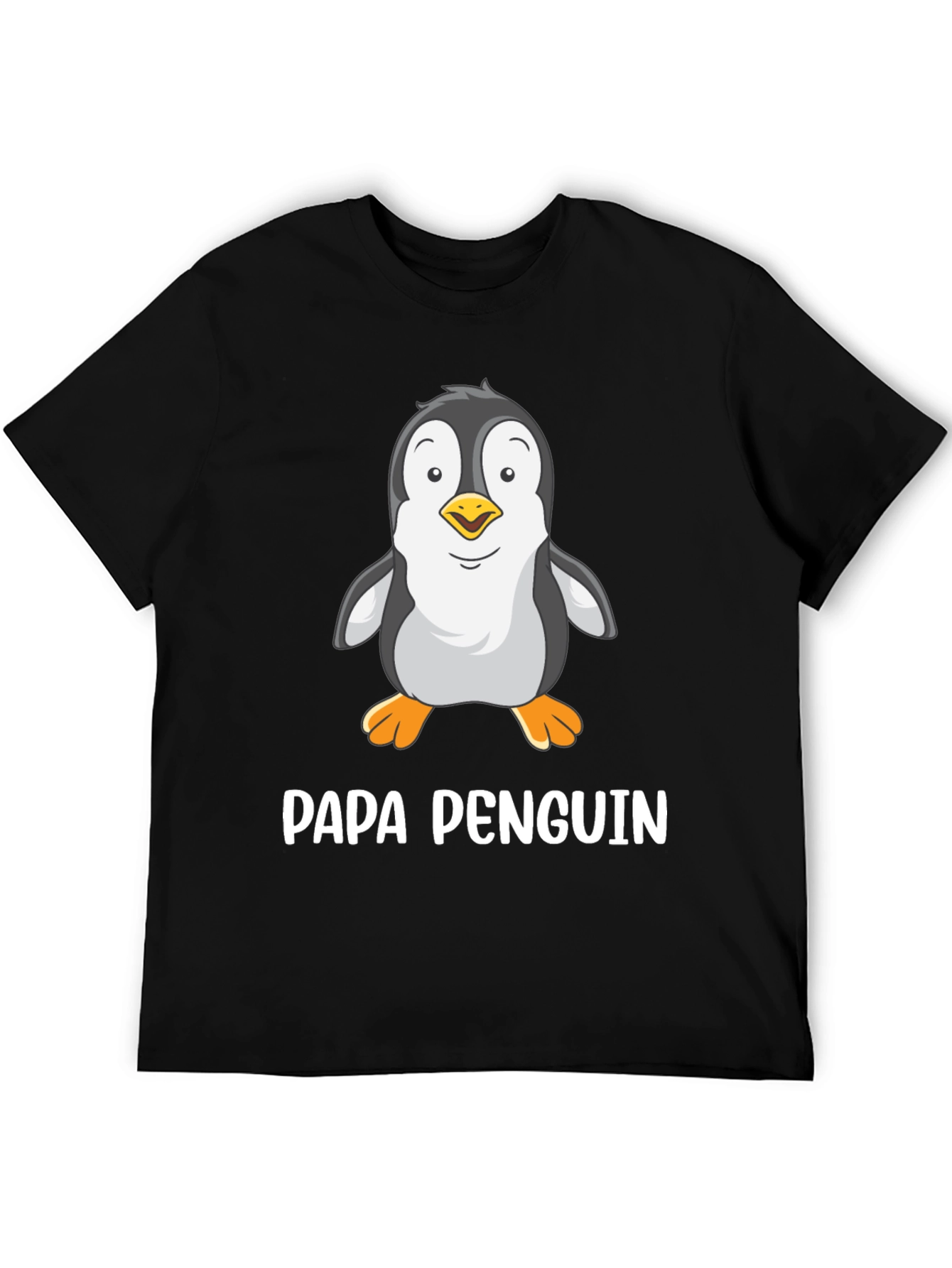 Papa Penguin T-Shirt - Dads Funny Animal Tee