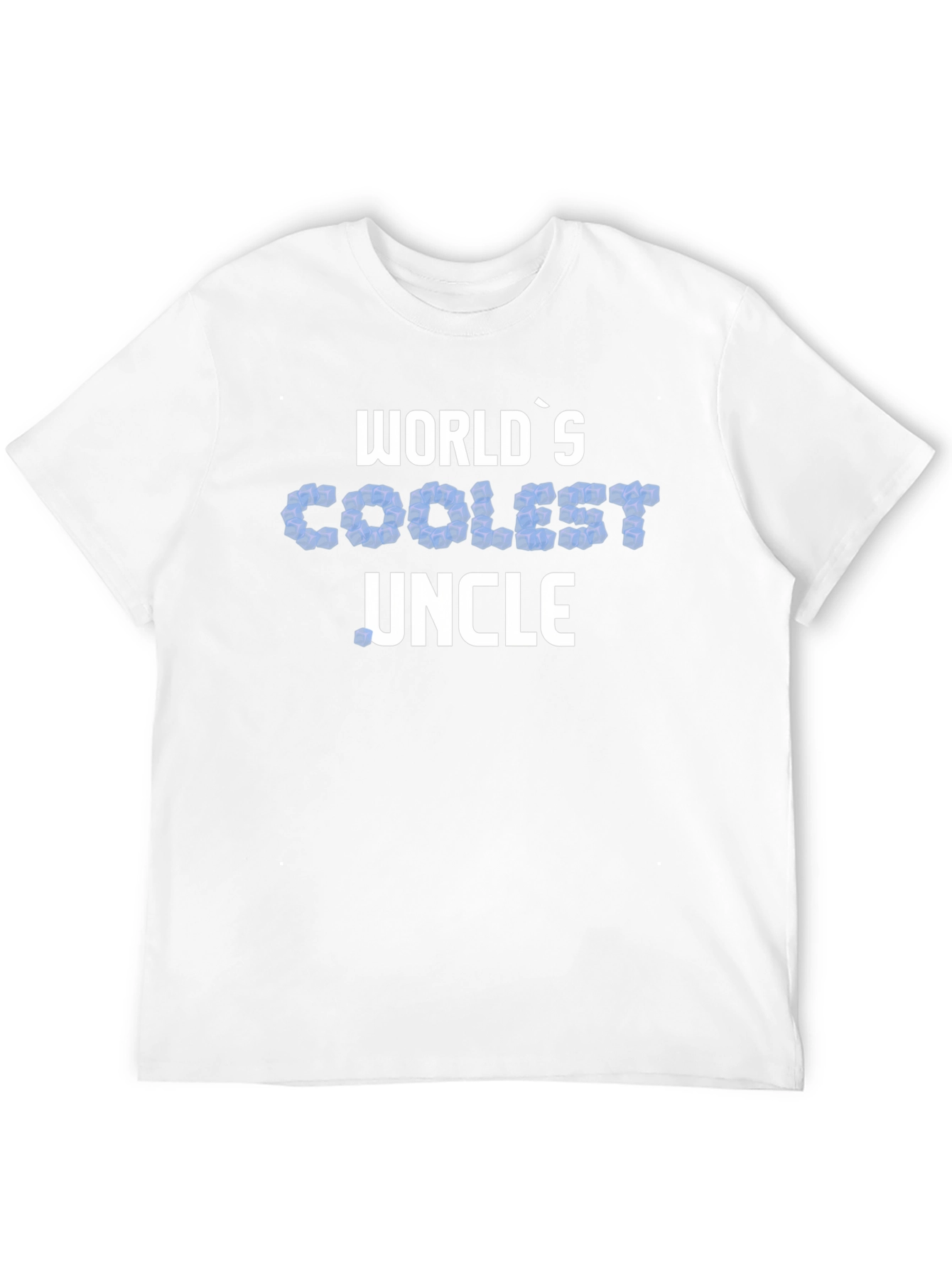 Worlds Coolest Uncle Novelty Graphic T-Shirt