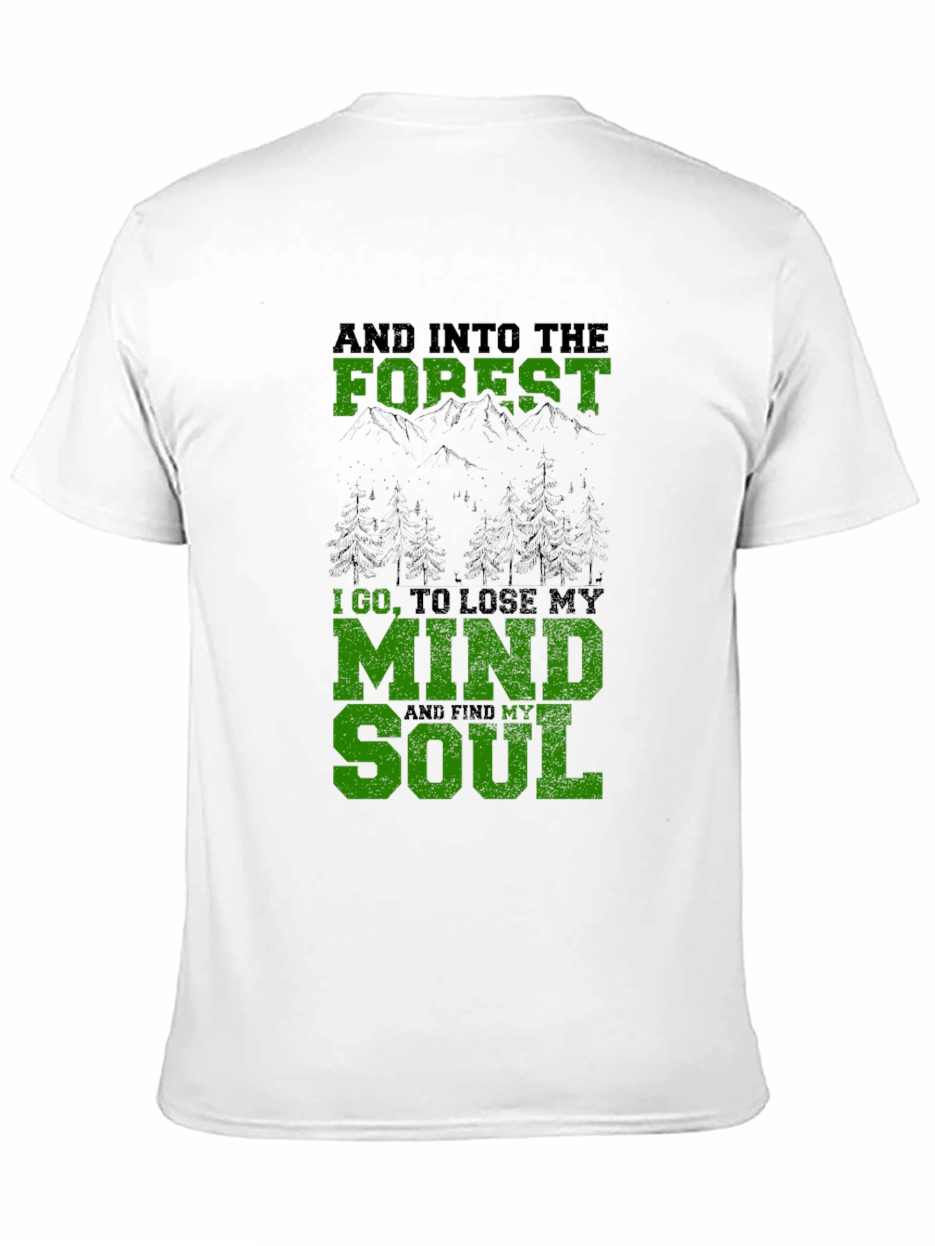Forest Mind and Soul Graphic Tee