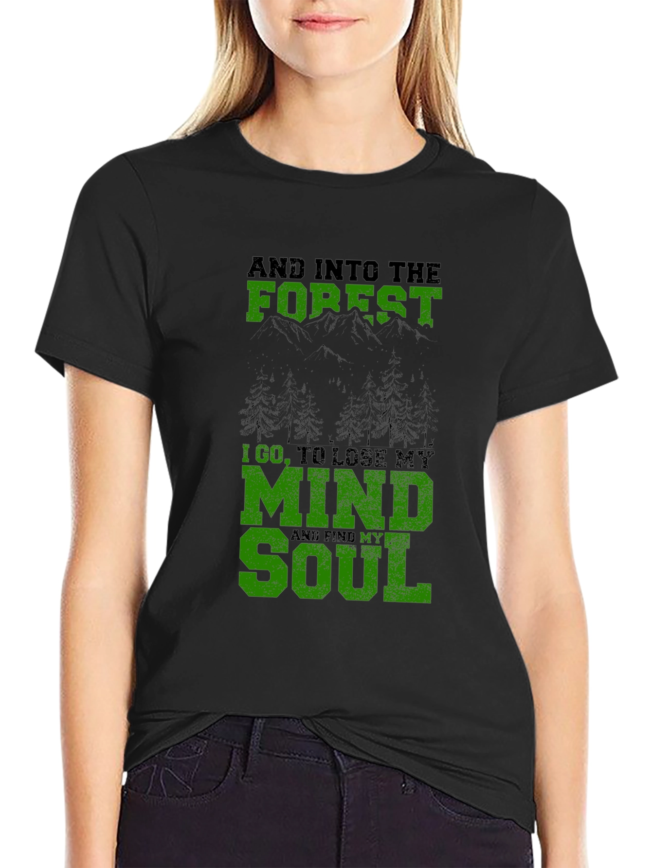 Forest Mind and Soul Graphic Tee