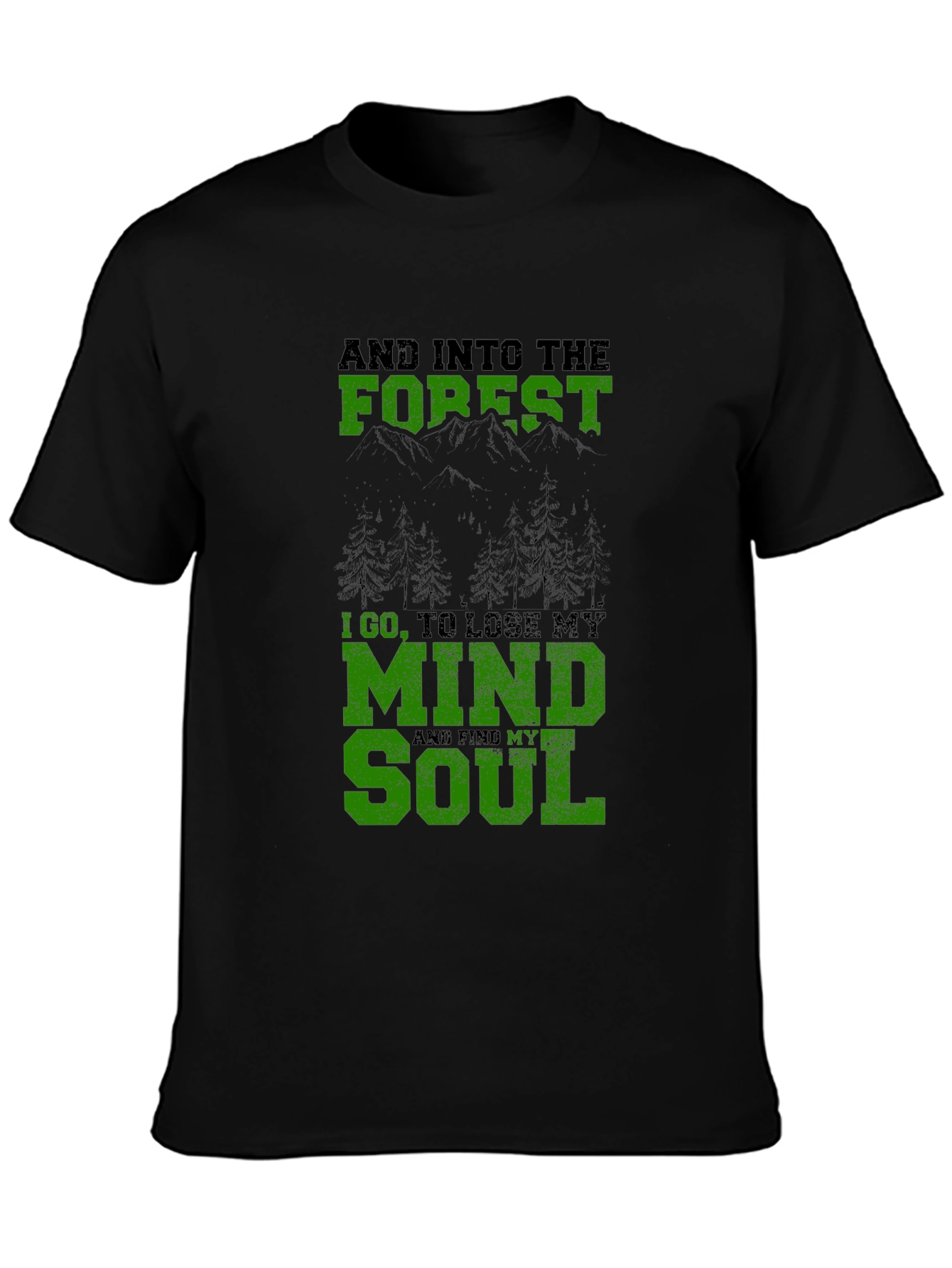 Forest Mind and Soul Graphic Tee