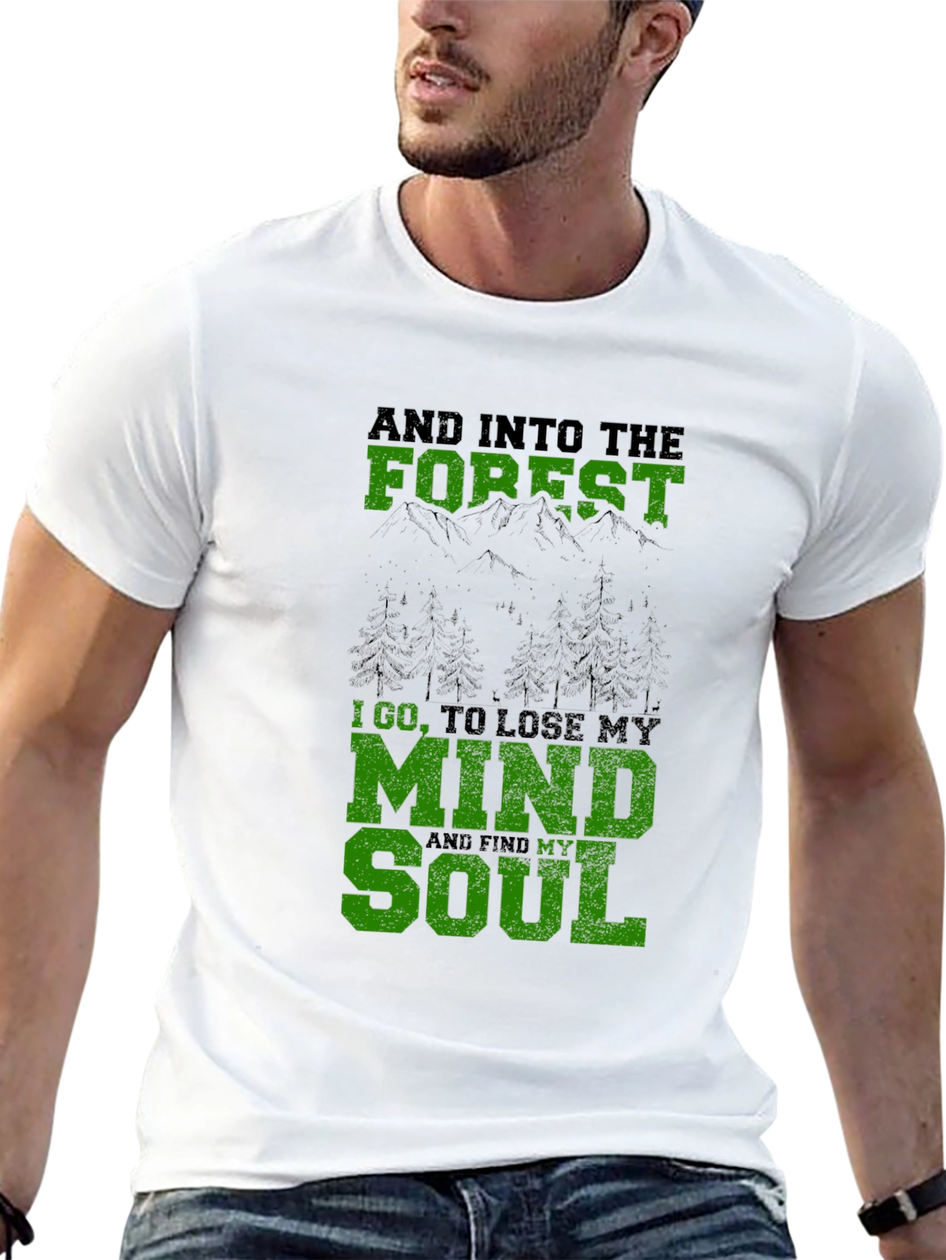 Forest Mind and Soul Graphic Tee