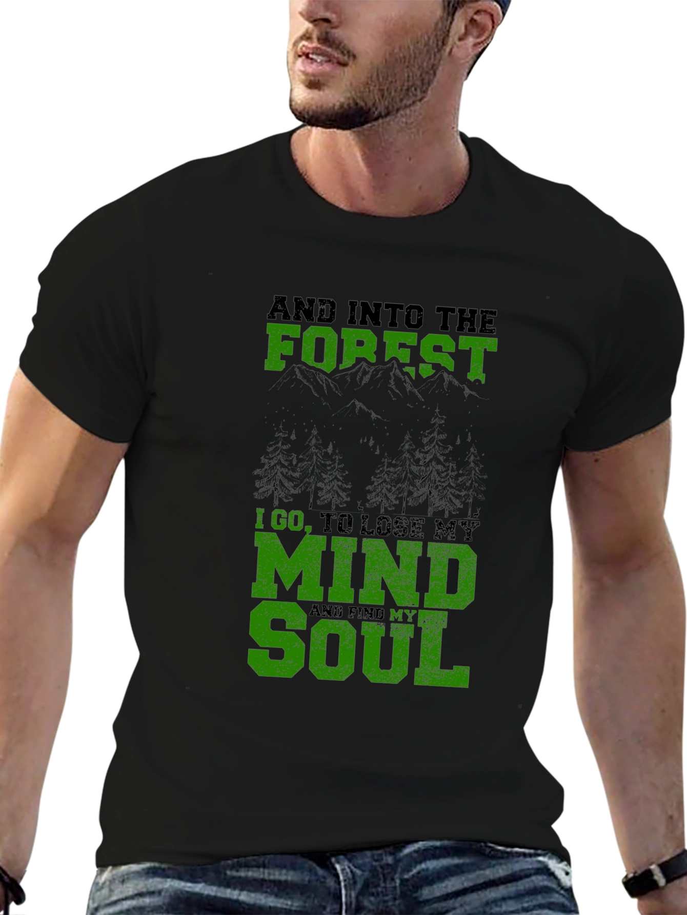 Forest Mind and Soul Graphic Tee