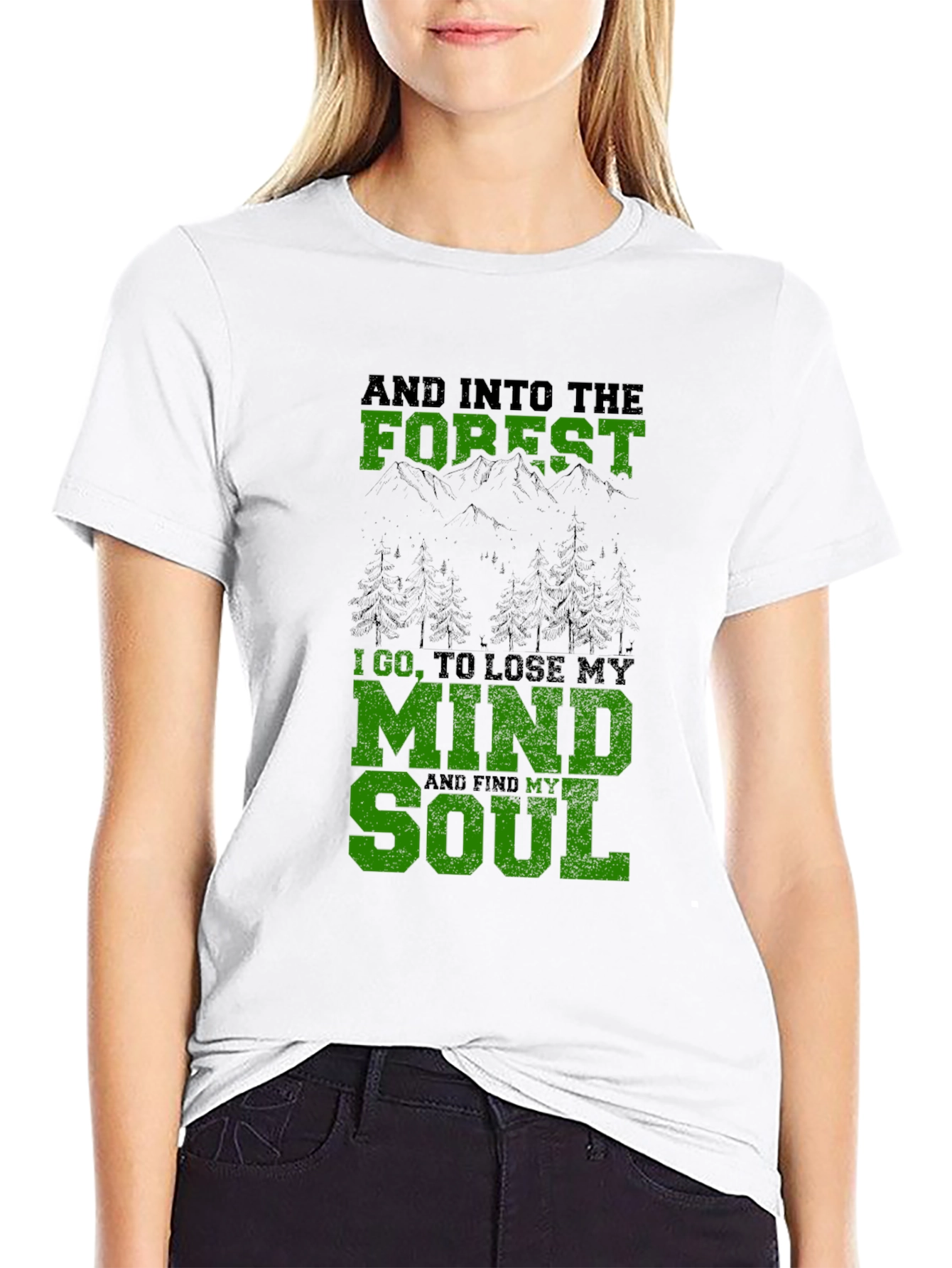 Forest Mind and Soul Graphic Tee