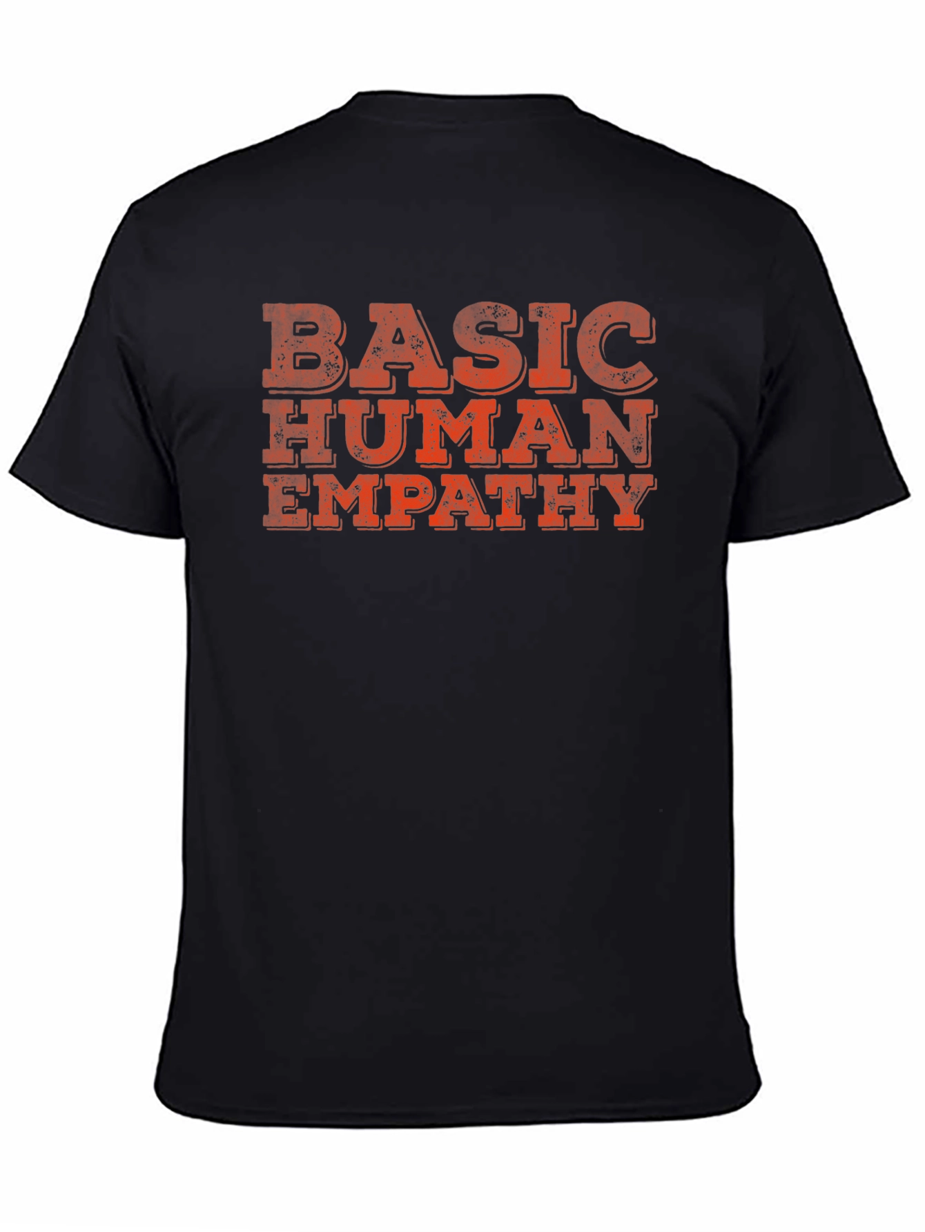 Basic Human Empathy Graphic Tee - Black Unisex