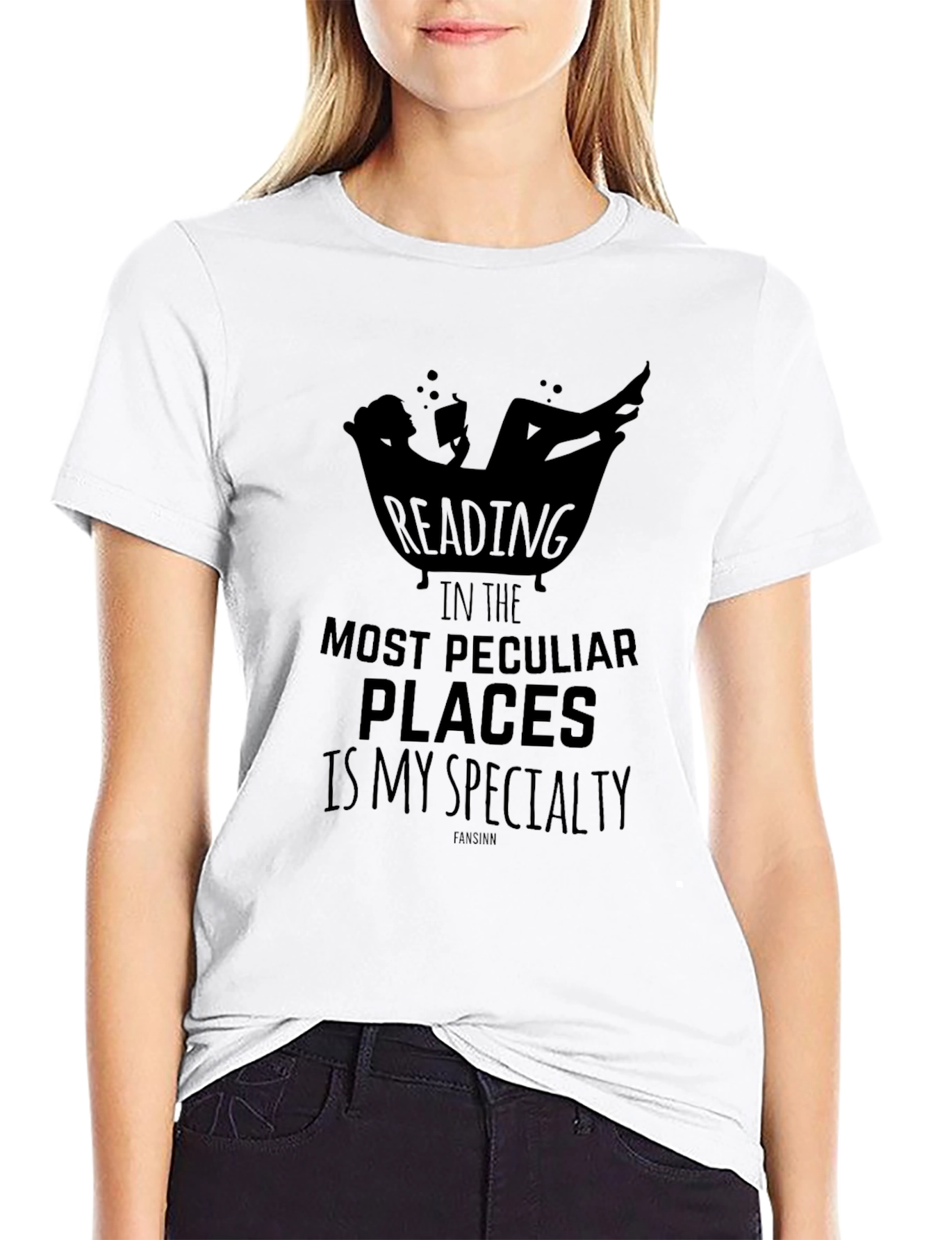 Reading in Peculiar Places T-Shirt