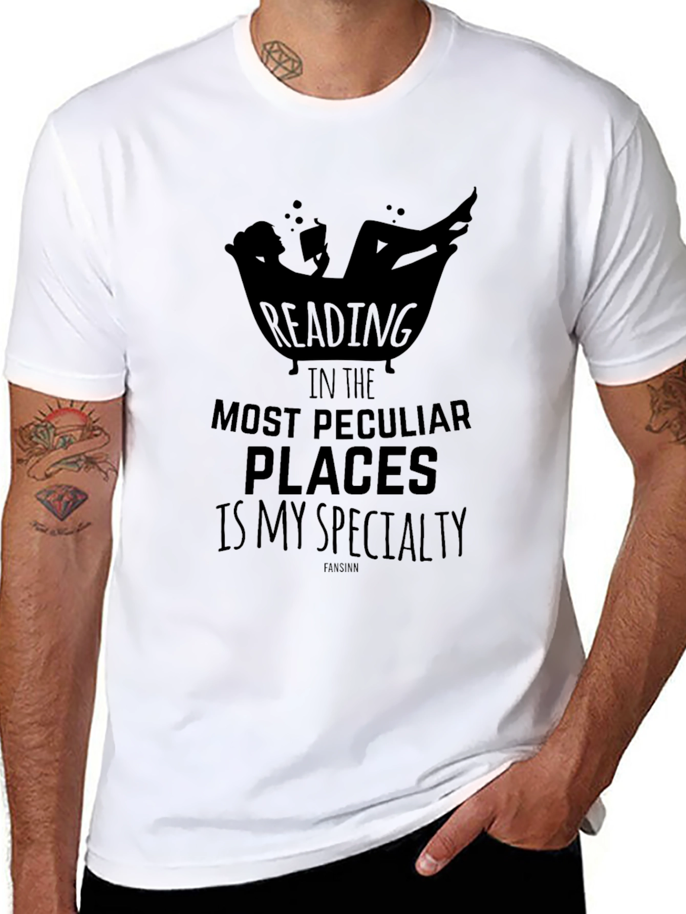 Reading in Peculiar Places T-Shirt