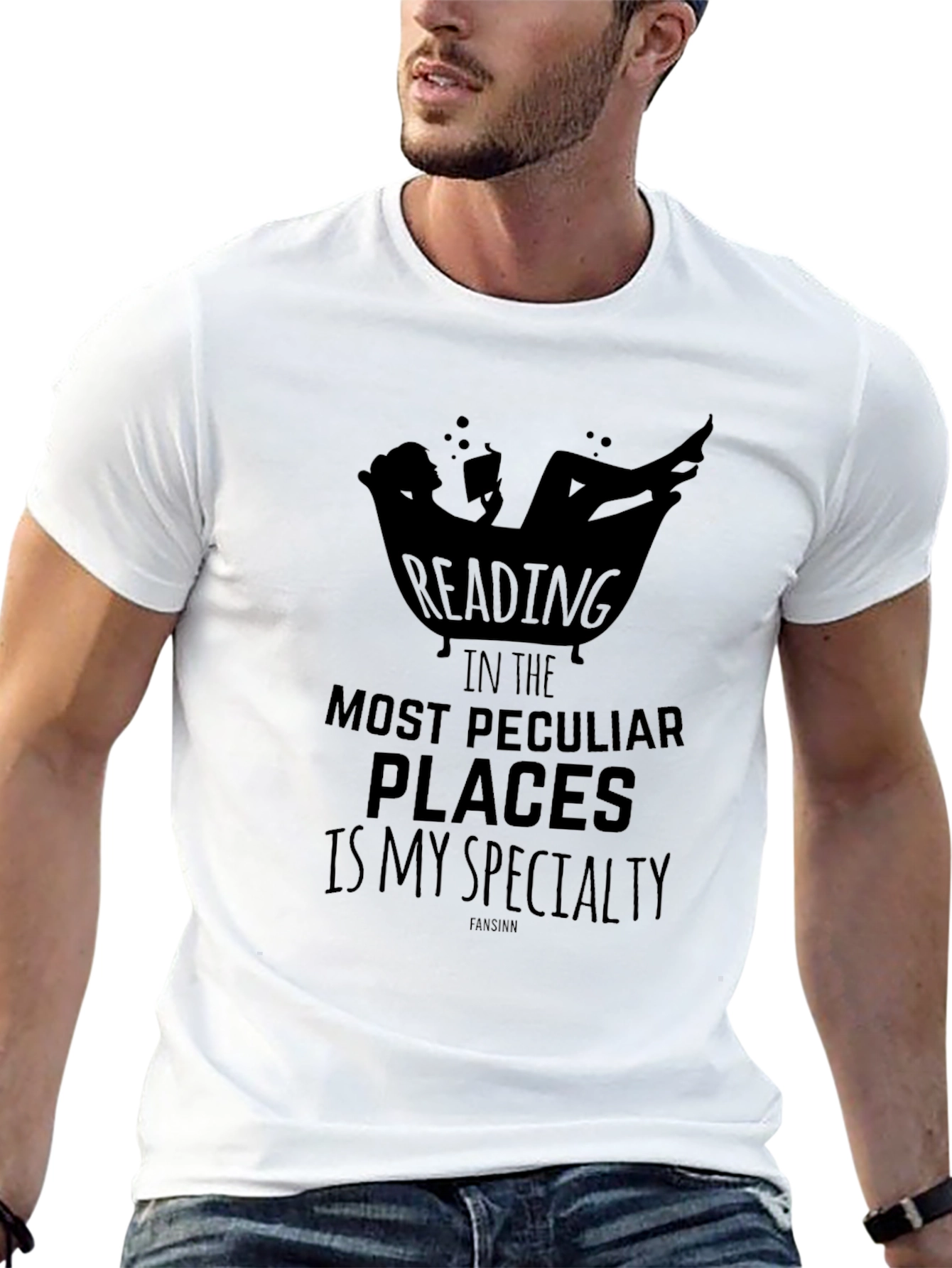 Reading in Peculiar Places T-Shirt