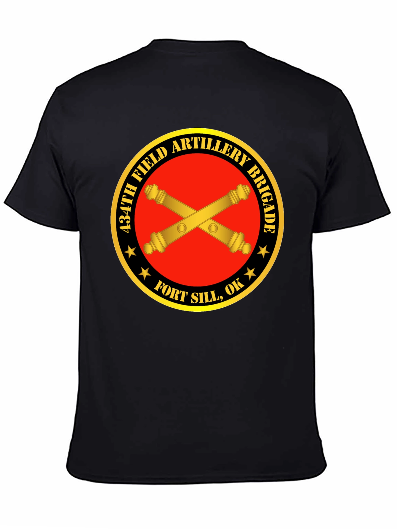 434th Field Artillery Brigade Black T-Shirt