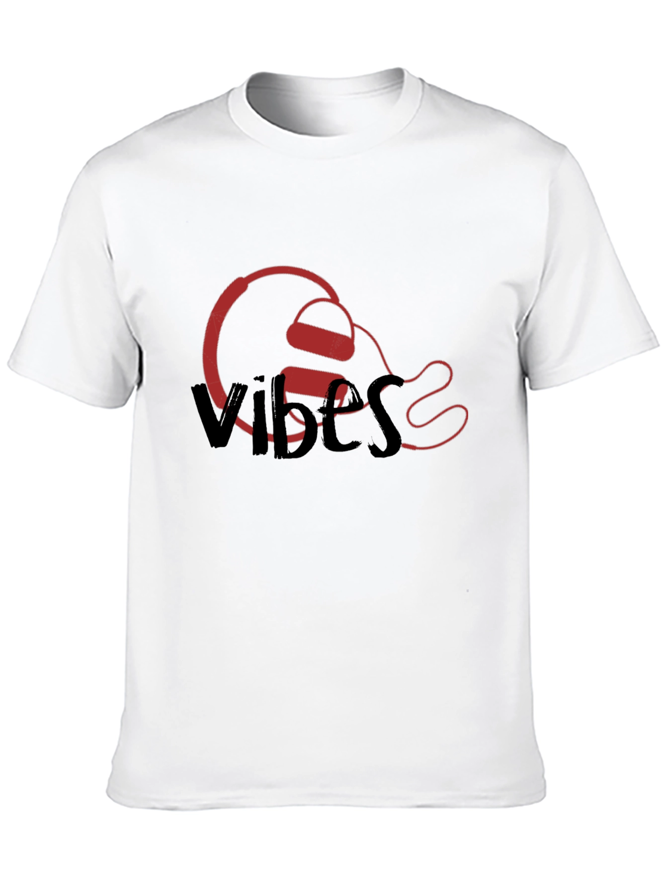 Vibes Headphones Graphic Tee - Stylish Casual Wear
