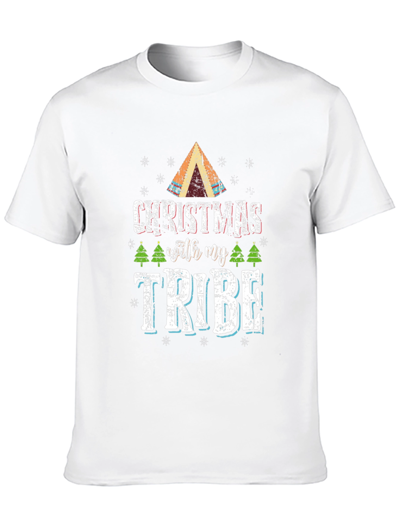 Christmas With My Tribe T-Shirt