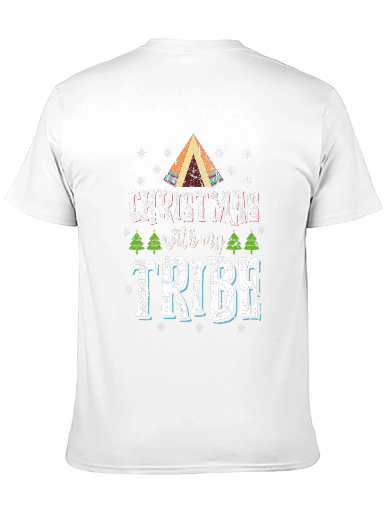 Christmas With My Tribe T-Shirt