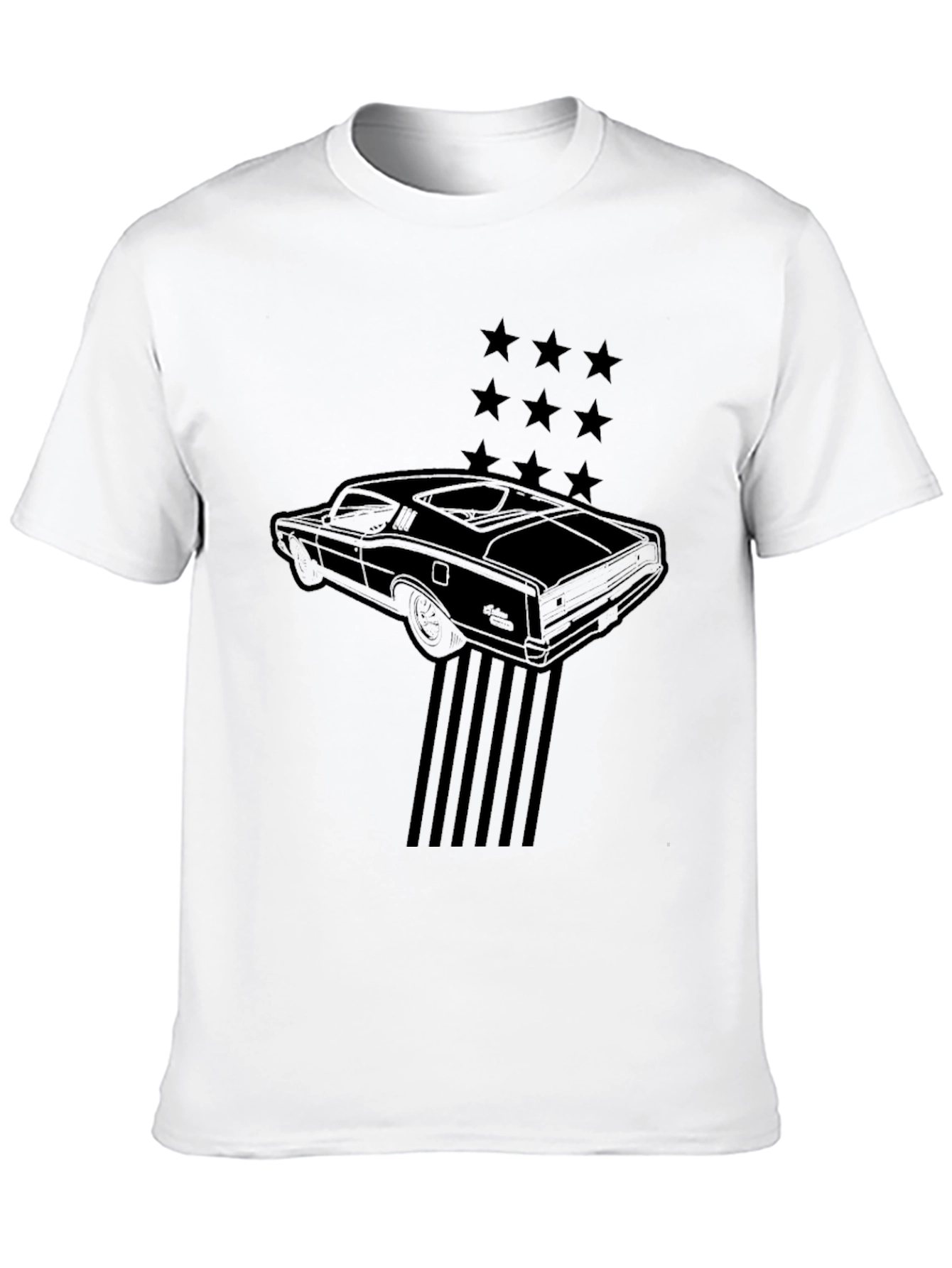 Retro Muscle Car T-Shirt - Classic Automotive Tee