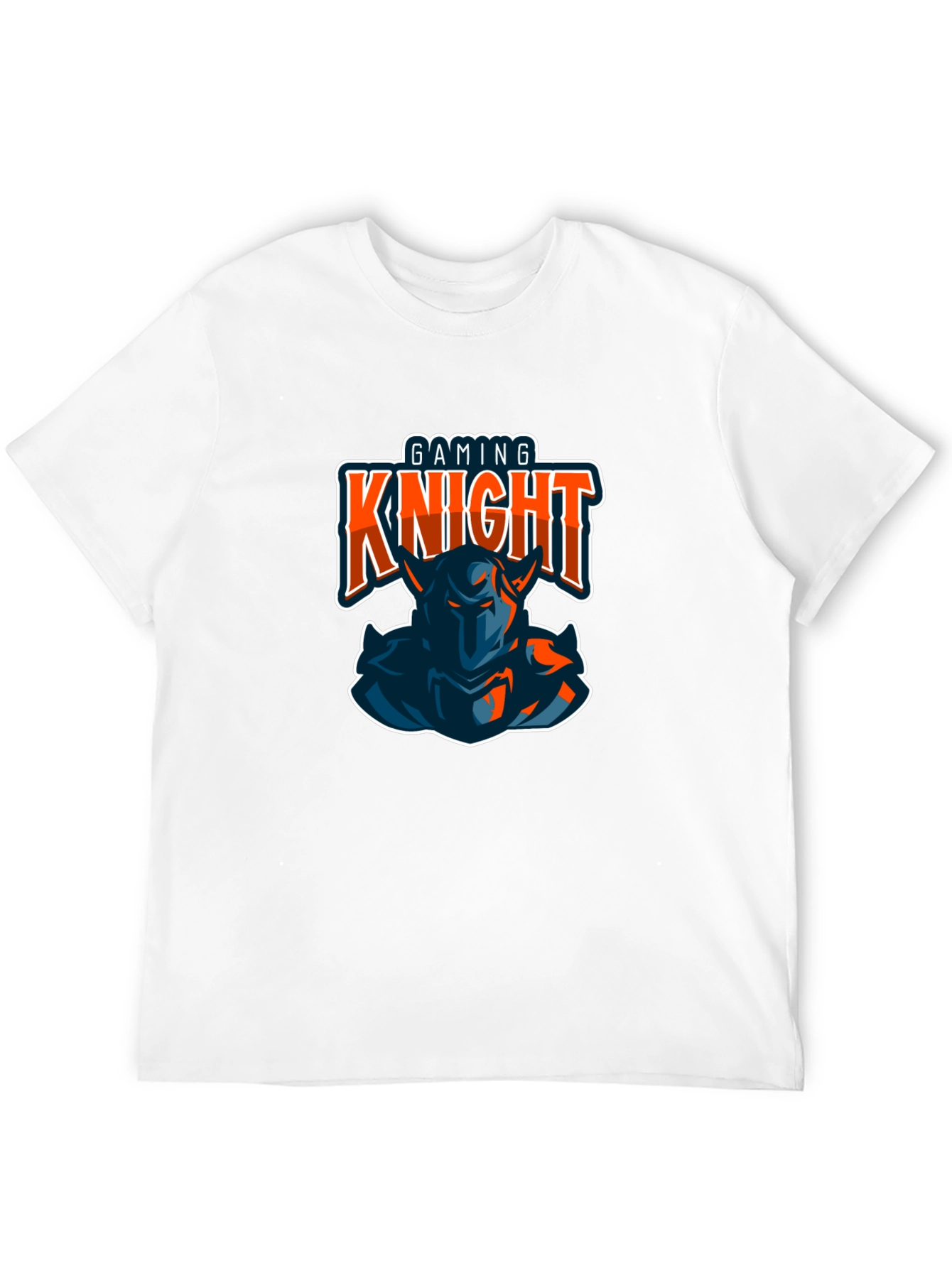 Gaming Knight T-Shirt - Black Graphic Tee