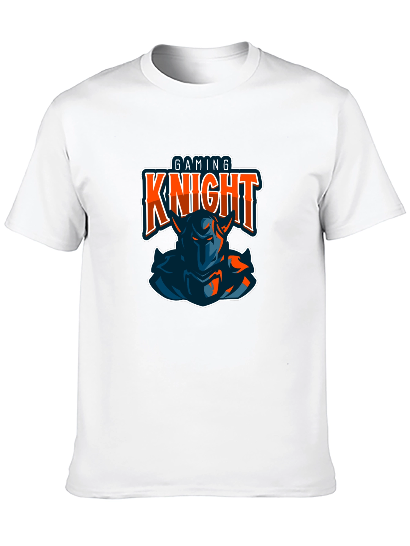 Gaming Knight T-Shirt - Black Graphic Tee
